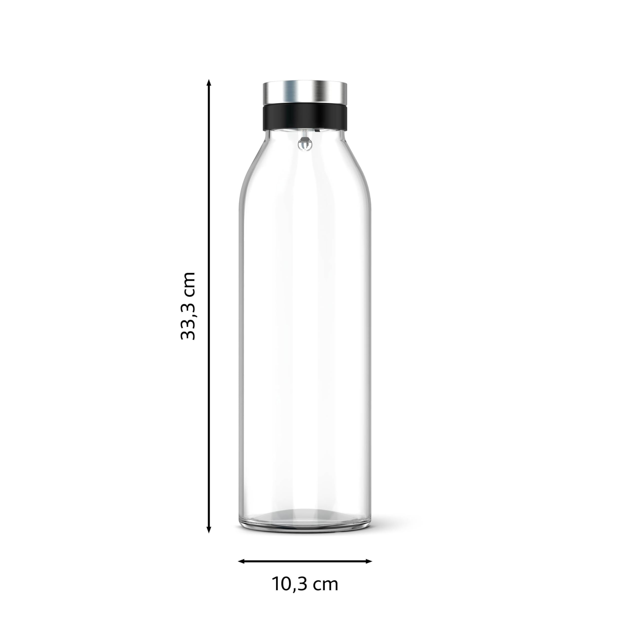 emsa-flow-bottle-karaffe-n4160600-1-3-l-mundgeblasenes-glas-mit-18-10-edelstahl- image 7