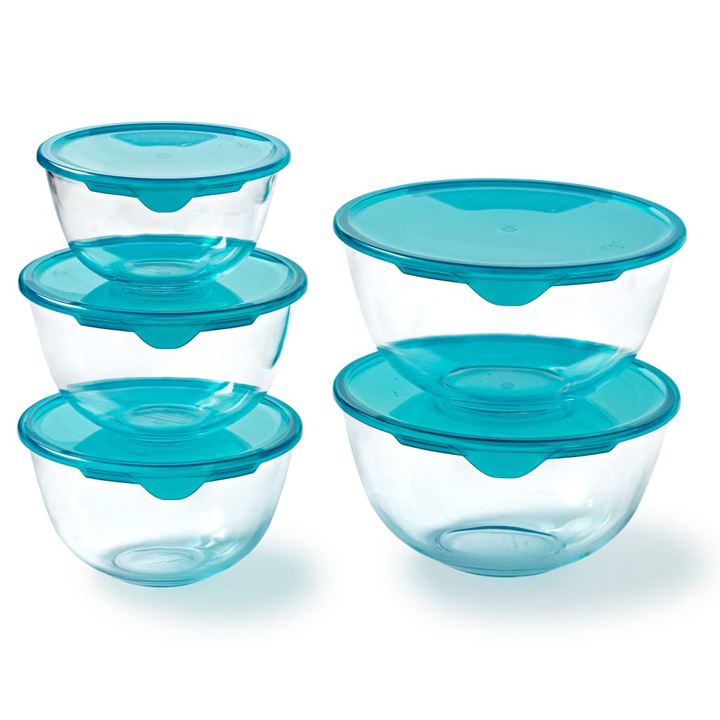 pyrex-5-teiliges-salatsch-sseln-set-aus-borosilikatglas-mit-3-deckeln-0-5-l-2-1- image 1