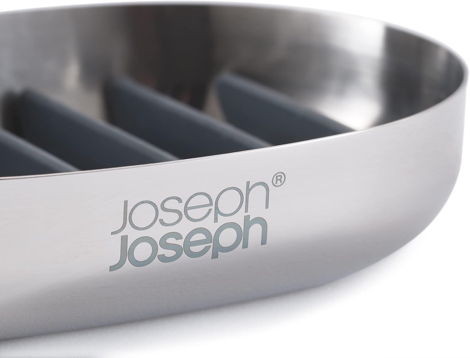 joseph-joseph-easystore-schnellablass-seifenschalenhalter-aus-poliertem-edelstah image 3
