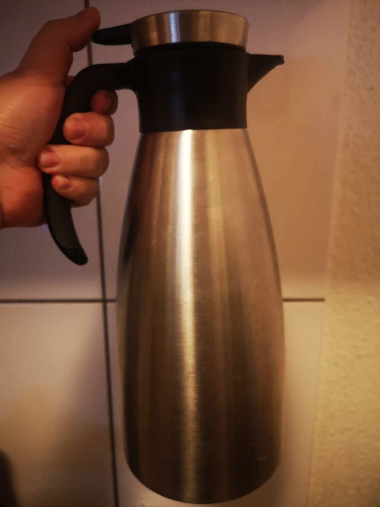 Gute Kanne mit kleinem Makel