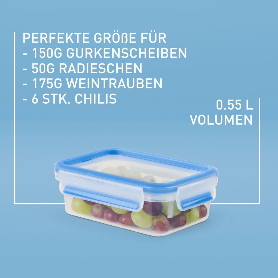 emsa-clip-close-frischhaltedosen-set-rechteckig-3-x-0-55-l-100-dicht-mikrowellen image 6