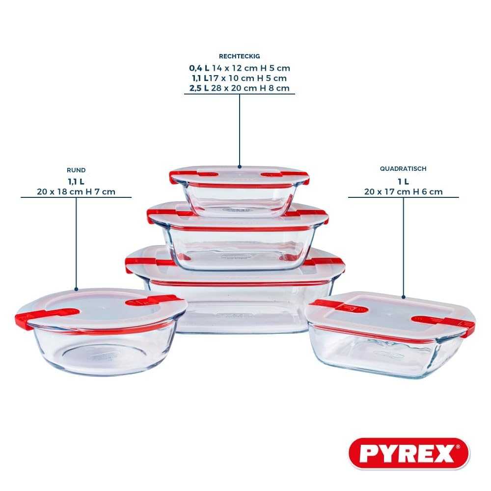 pyrex-cook-heat-5-teiliges-glasbeh-lter-set-mit-luftdichten-deckeln-borosilikatg image 4