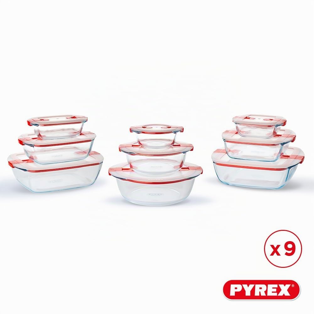 pyrex-cook-heat-9-teiliges-glasgeschirr-set-mit-luftdichten-deckeln-mikrowelleng image 7