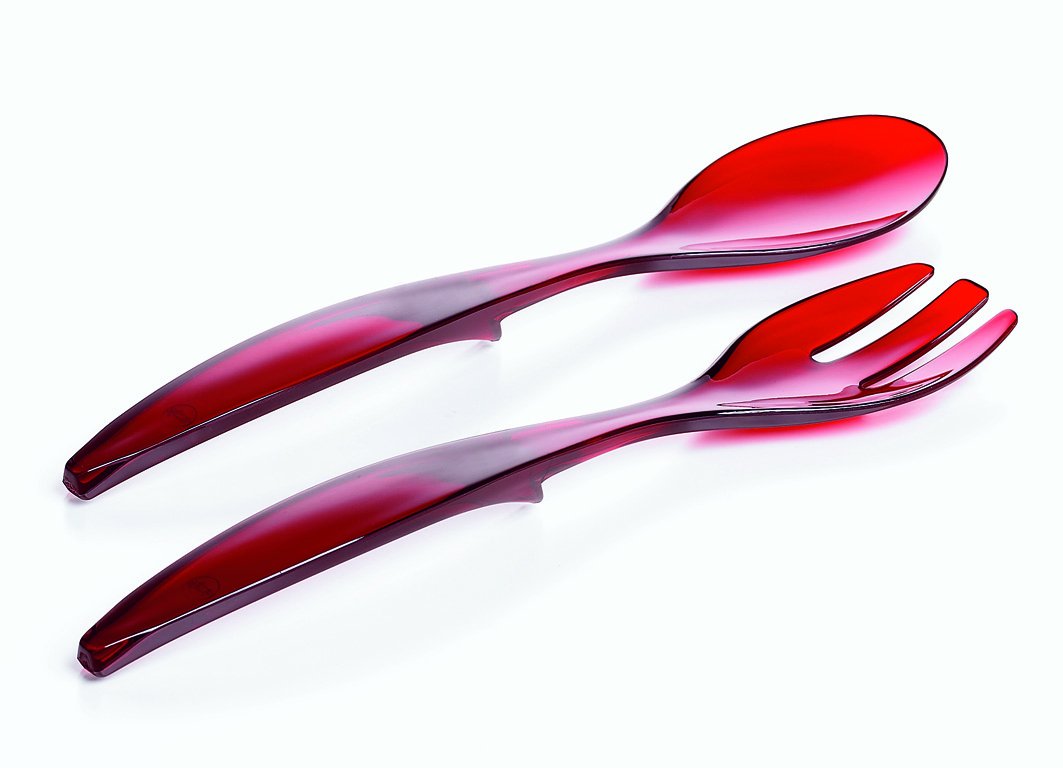emsa-vienna-salatbesteck-2-teilig-kunststoff-30-cm-transparent-mit-haken-an-der- image 2