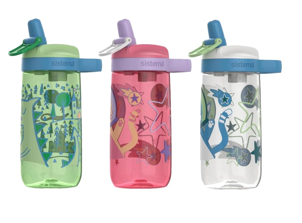 sistema-easy-sip-kinder-trinkflasche-500-ml-alien-laguna-trinkhalm-mit-ausklappb image 6