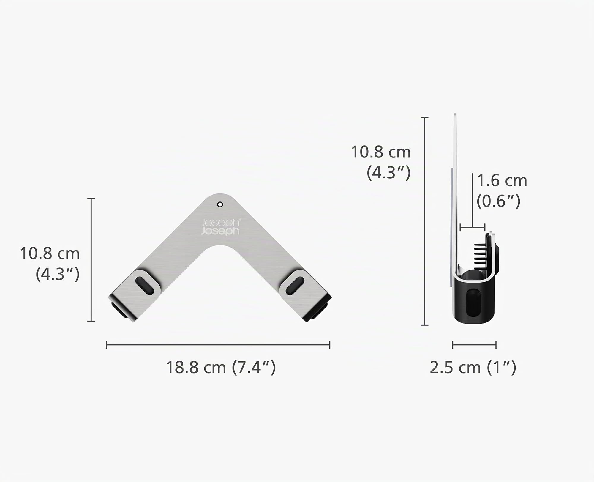 joseph-joseph-space-2er-set-topf-und-pfannendeckelhalter-selbstklebende-wandhalt image 3