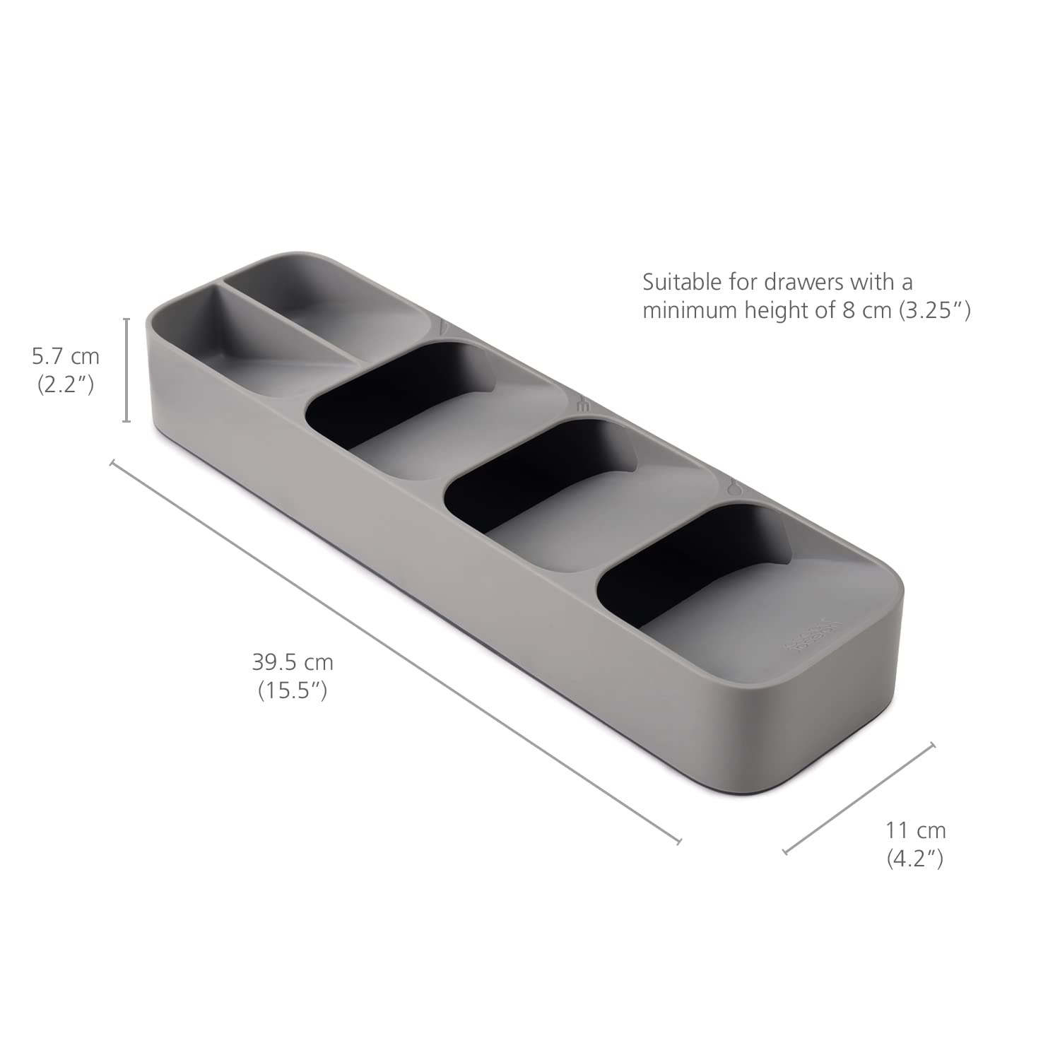 joseph-joseph-drawerstore-kompakter-besteckkasten-f-r-k-chenschubladen-grau image 6