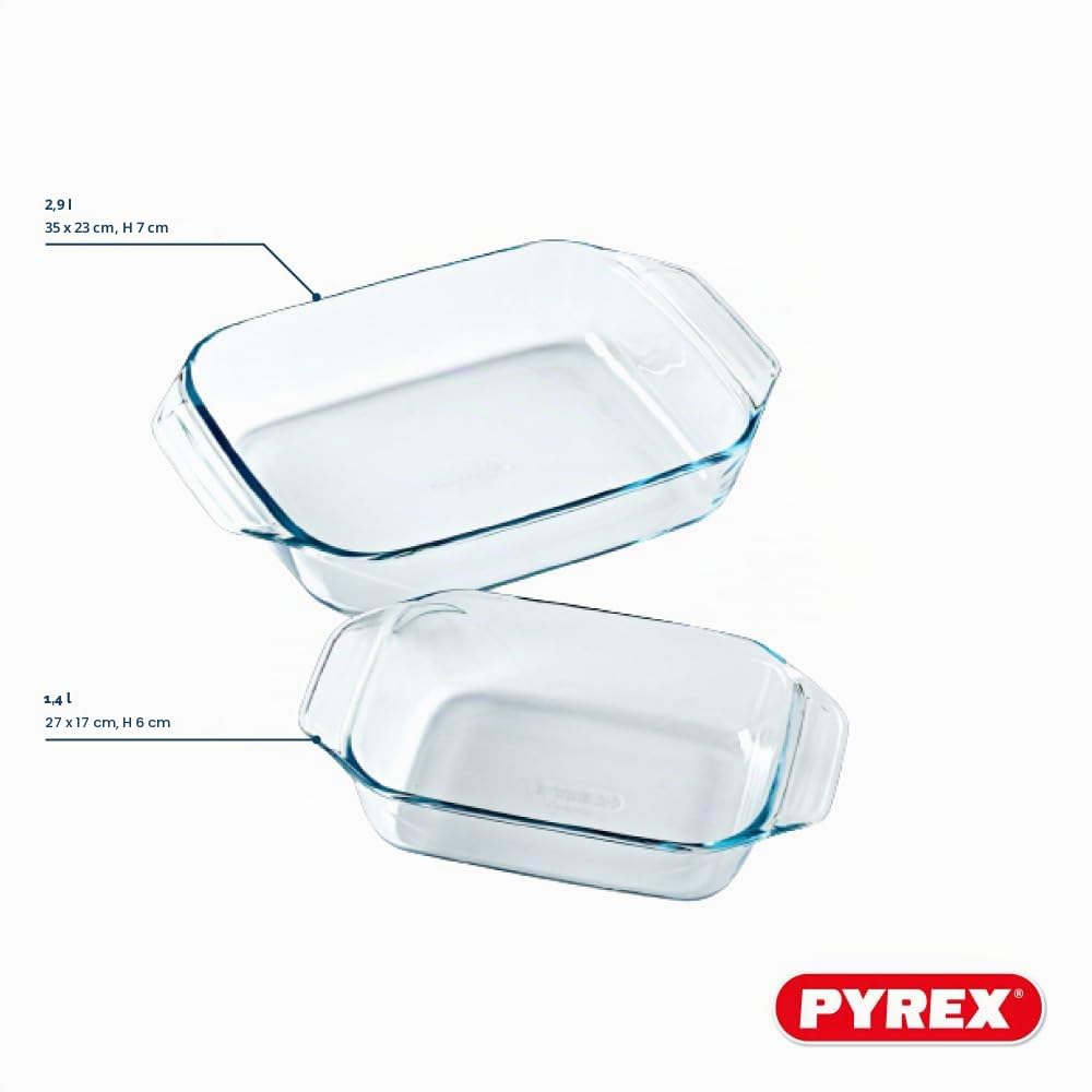 pyrex-borosilikatglas-auflaufformen-set-2-teilig-27-cm-35-cm-mit-breiten-griffen image 4
