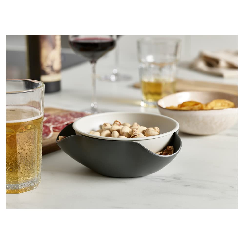 joseph-joseph-double-dish-servierschale-f-r-oliven-und-n-sse-zweist-ckig-grau image 8