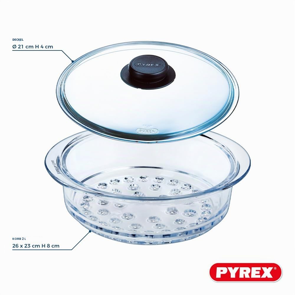 pyrex-alb238-log-dampfgarer-set-2-20-cm-dampfkorb-aus-borosilikatglas-mit-glasde image 4