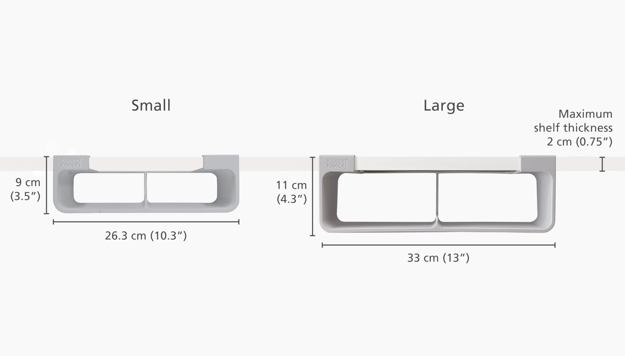 joseph-joseph-cupboardstore-unter-regal-organizer-f-r-gro-e-rollen-und-schachtel image 3