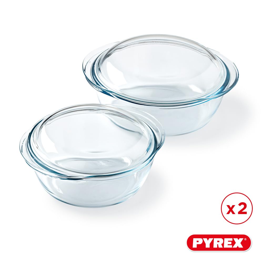 pyrex-4-in-1-schmortopf-set-2-teilig-aus-borosilikatglas-1-l-basis-je-topf-mit-d image 2