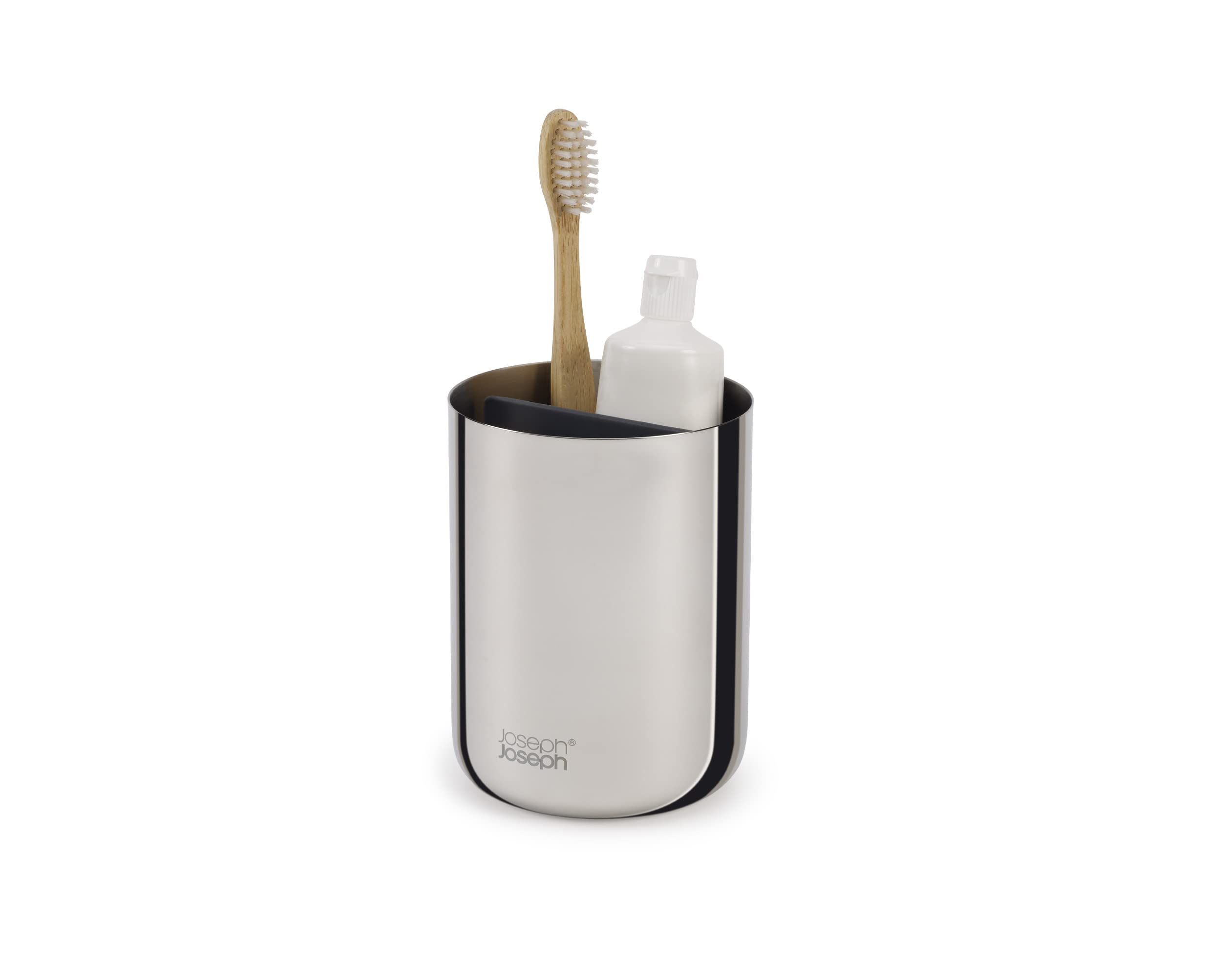 joseph-joseph-easystore-zahnb-rstenhalter-caddy-edelstahl-badezimmer-aufbewahrun image 1