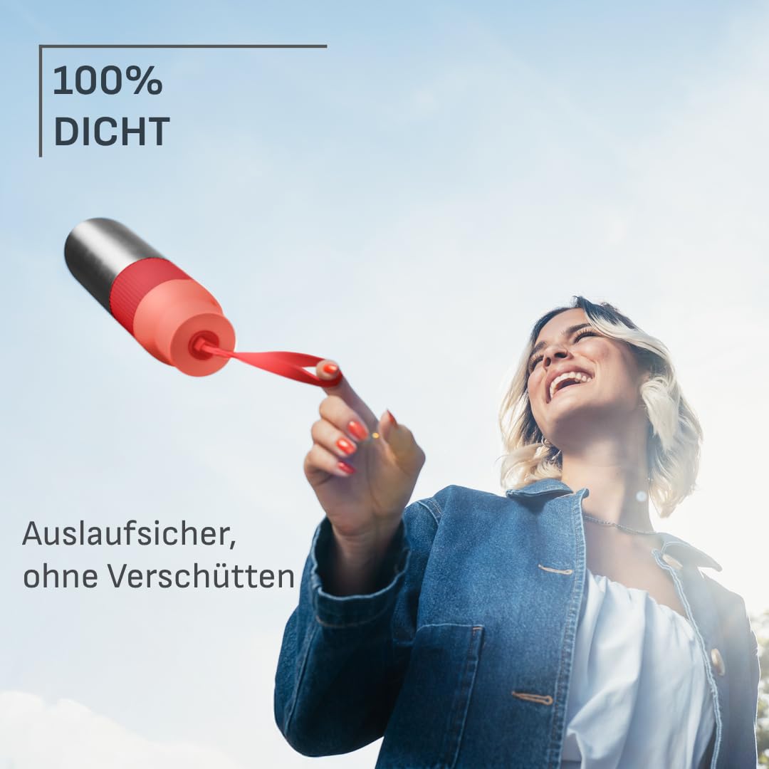 emsa-beyou-twist-isolier-trinkflasche-0-7-l-mit-integriertem-sieb-und-trageband- image 3