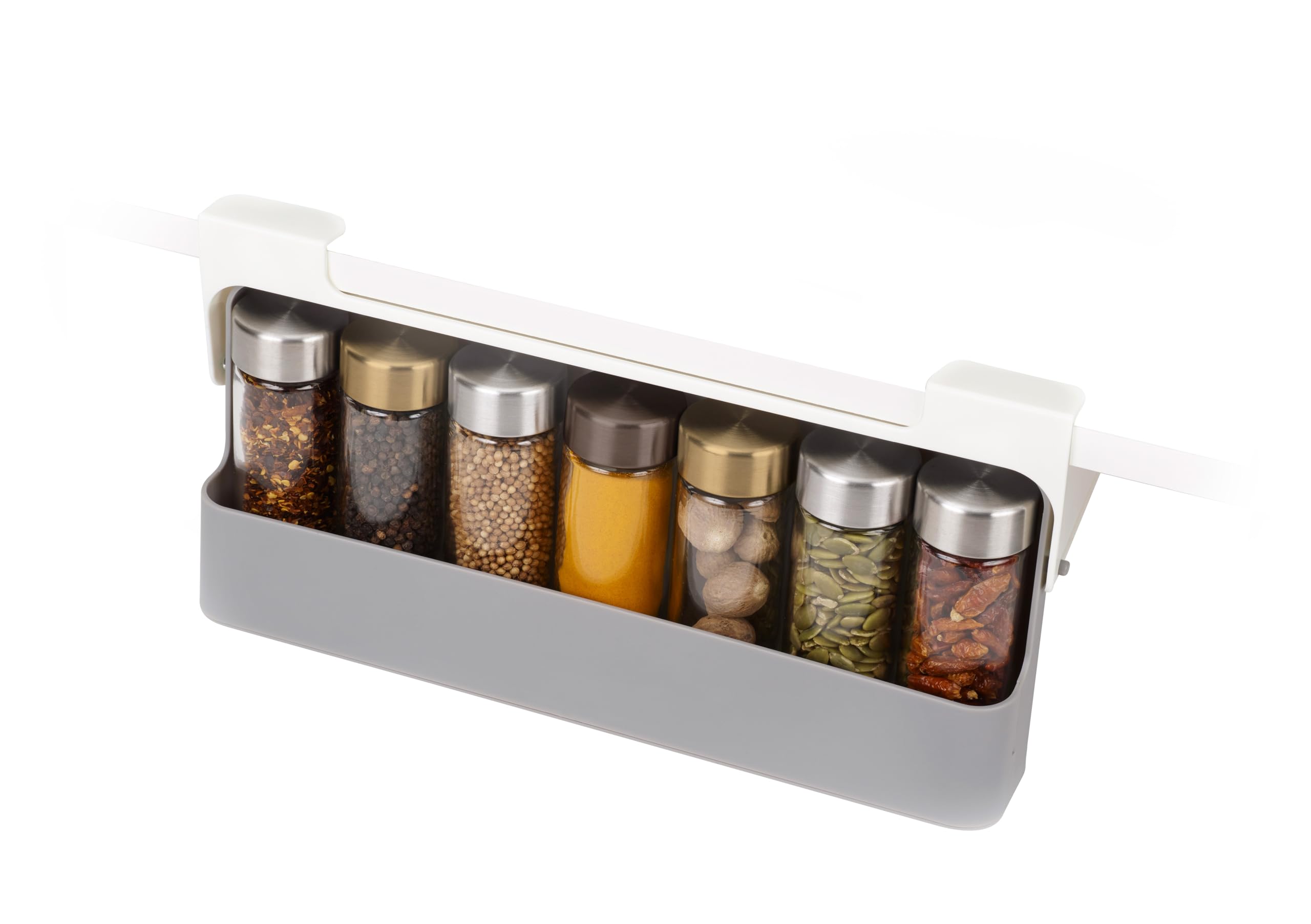 joseph-joseph-cupboardstore-gew-rzregal-unter-regal-organizer-mit-ausziehbarer-s image 1
