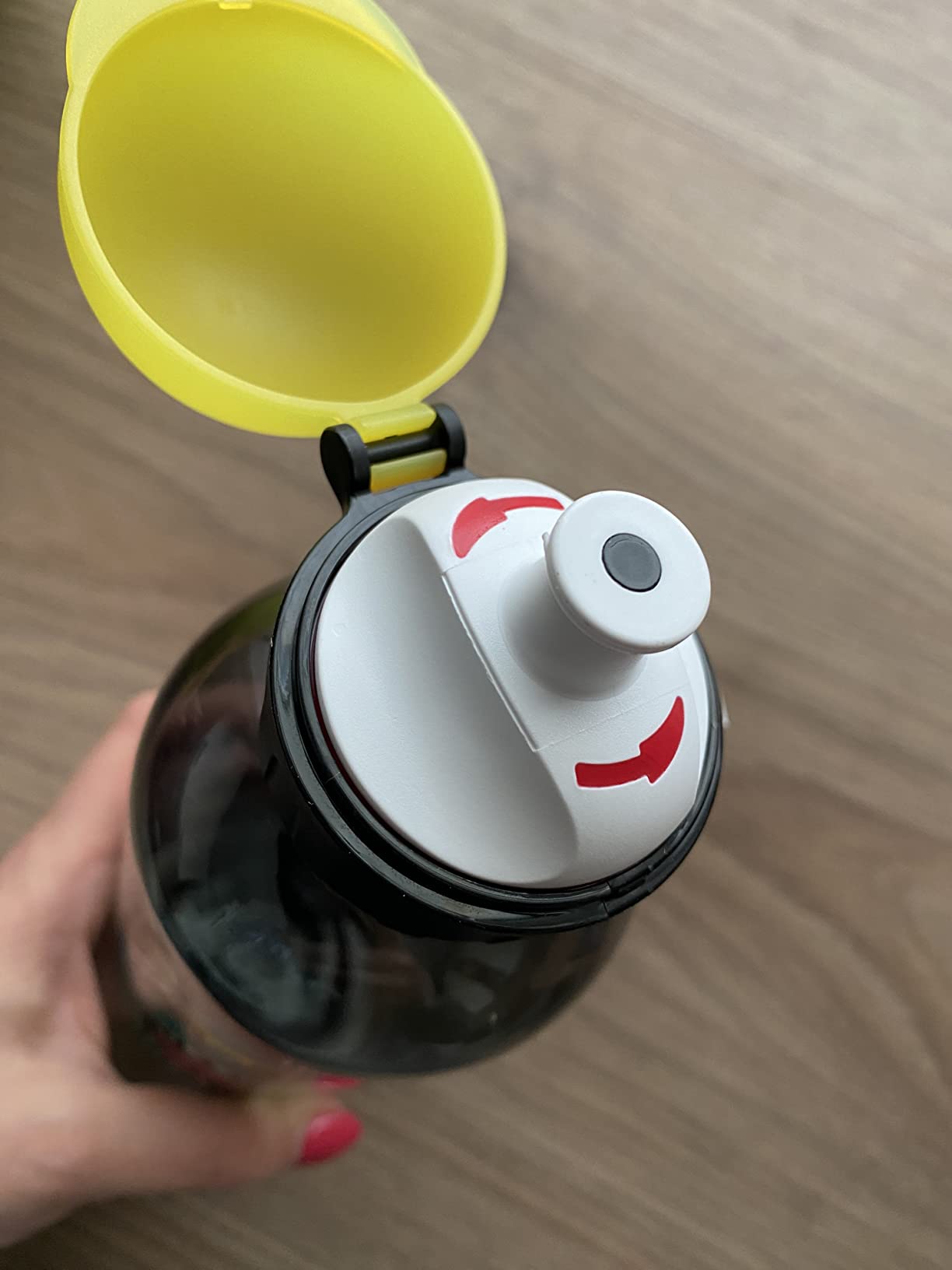 Gute Flasche, kleiner Verbesserungspunkt