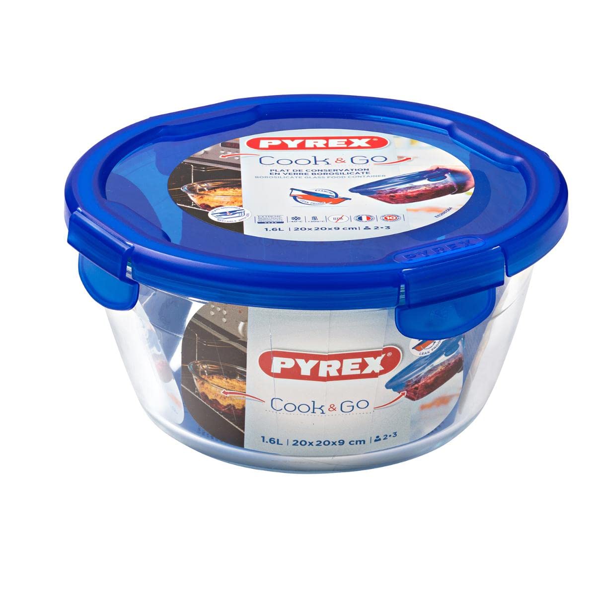 pyrex-288pg00-mehrzweckform-rund-mit-deckel-1-6-l-borosilikatglas-100-dicht-tran image 4