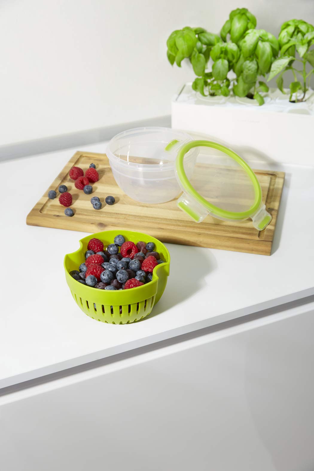 emsa-clip-go-fr-chtebox-1-1-l-mit-siebeinsatz-100-auslaufsicher-transparent-hell image 3