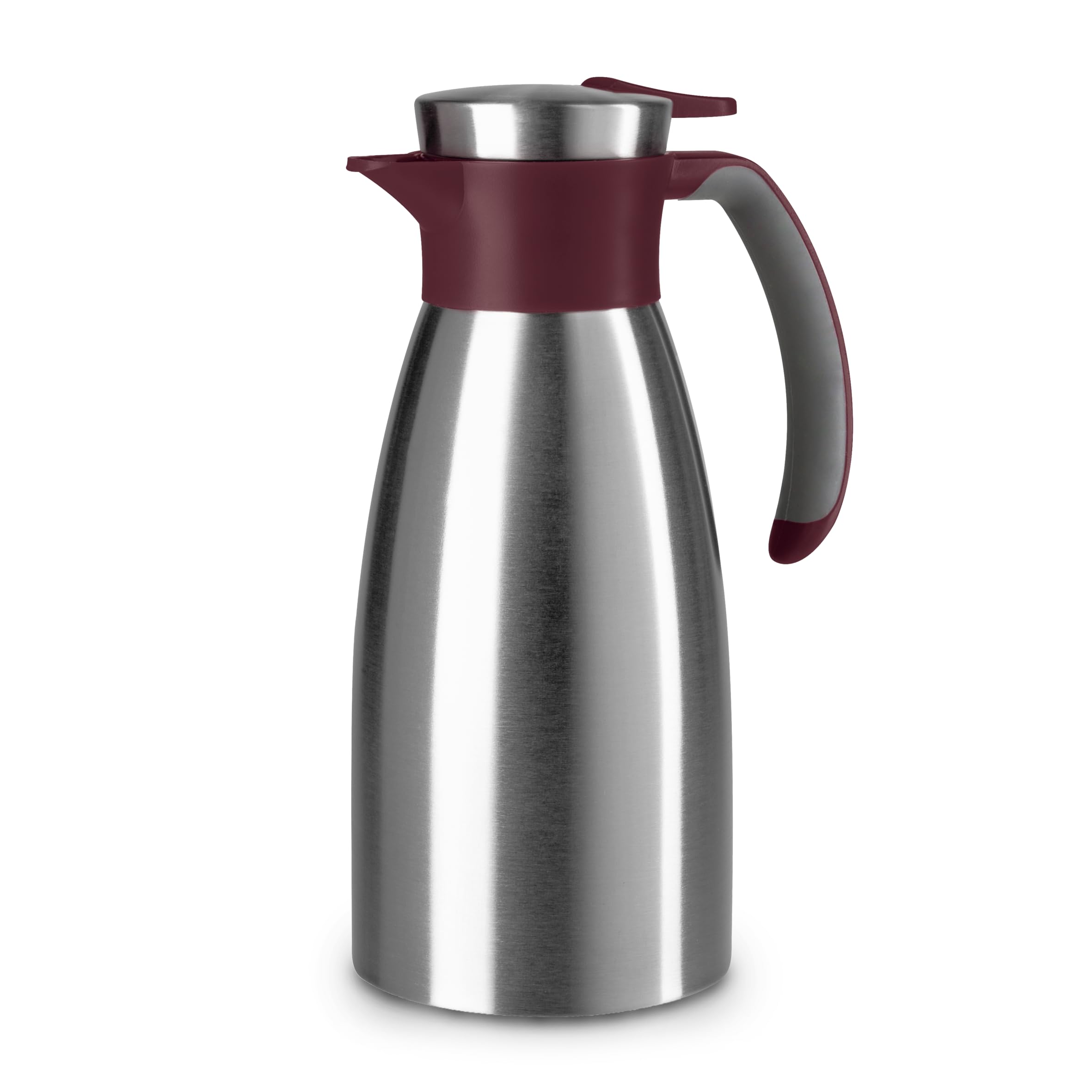 emsa-soft-grip-isolierkanne-1-liter-edelstahl-12-h-hei-24-h-kalt-auslaufsicher-w image 1