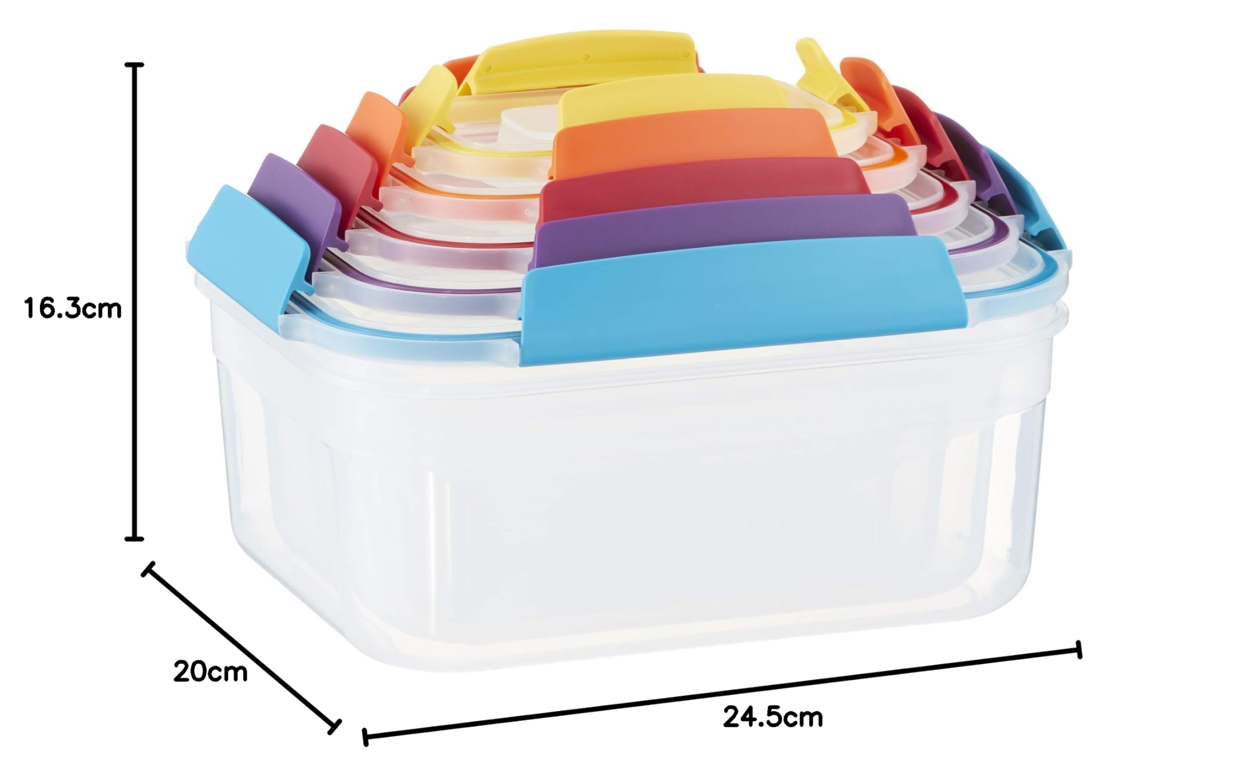 joseph-joseph-nest-lock-frischhaltedosen-set-5-teilig-kunststoff-auslaufsicher-m image 7