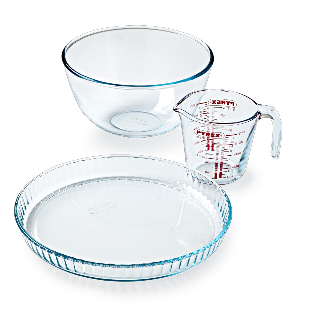 pyrex-3-teiliges-geb-ck-set-cake-party-0-5-l-messbecher-2-l-r-hrsch-ssel-31-cm-t image 1