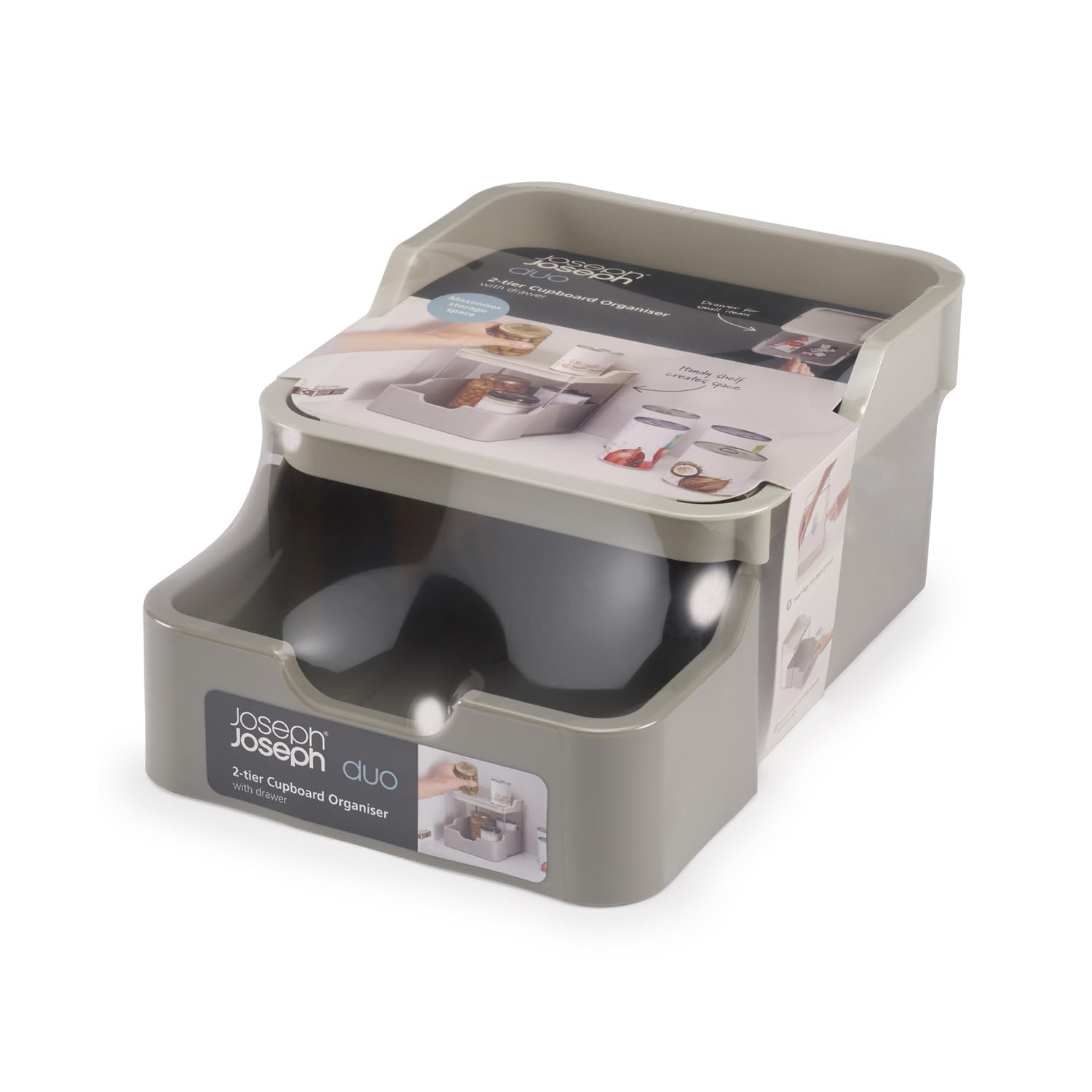 joseph-joseph-duo-2-stufiger-schrankorganisator-mit-schublade-f-r-gew-rze-pakete image 7