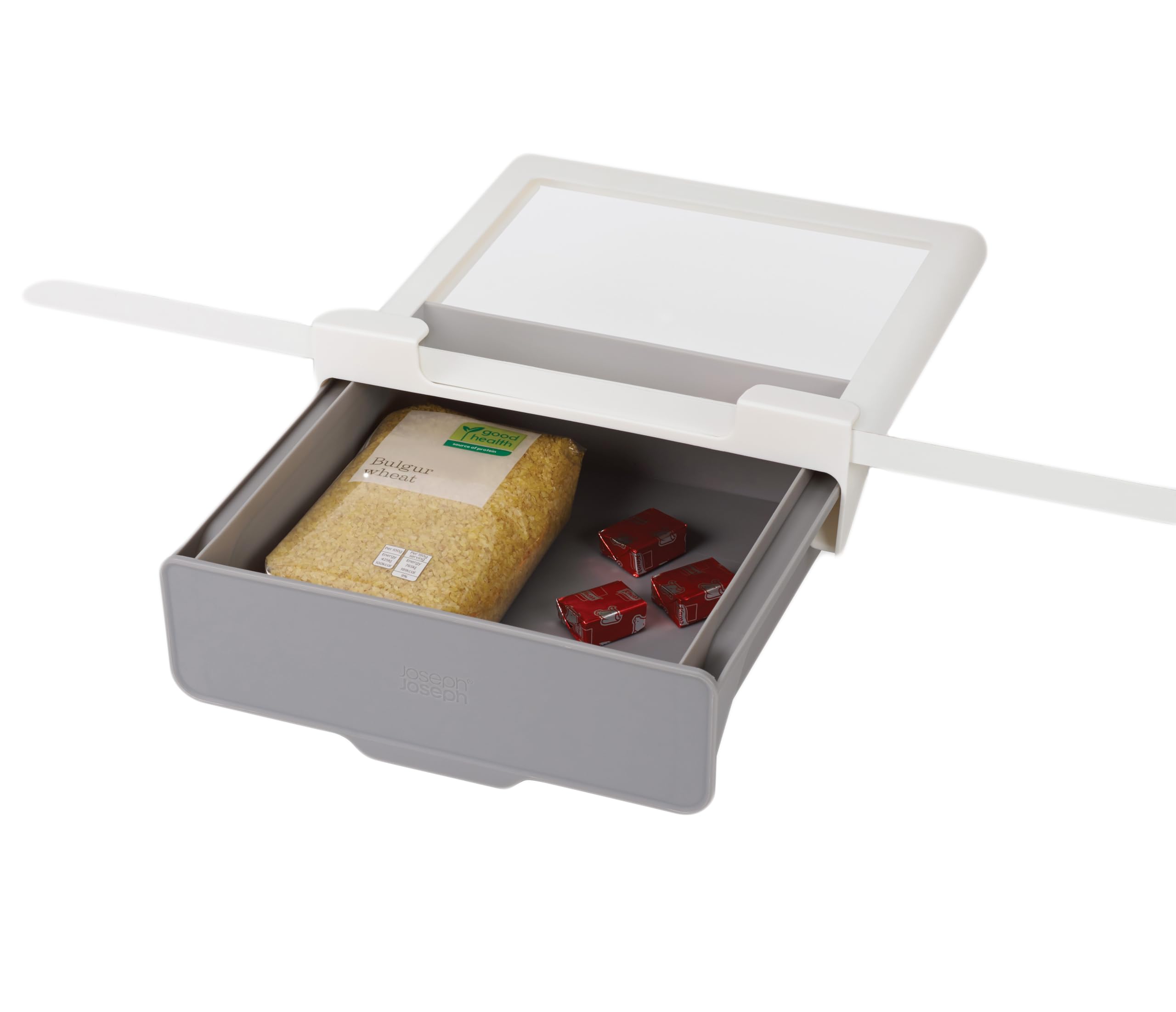 joseph-joseph-cupboardstore-gew-rzregal-unter-regal-organizer-mit-ausziehbarer-s image 8