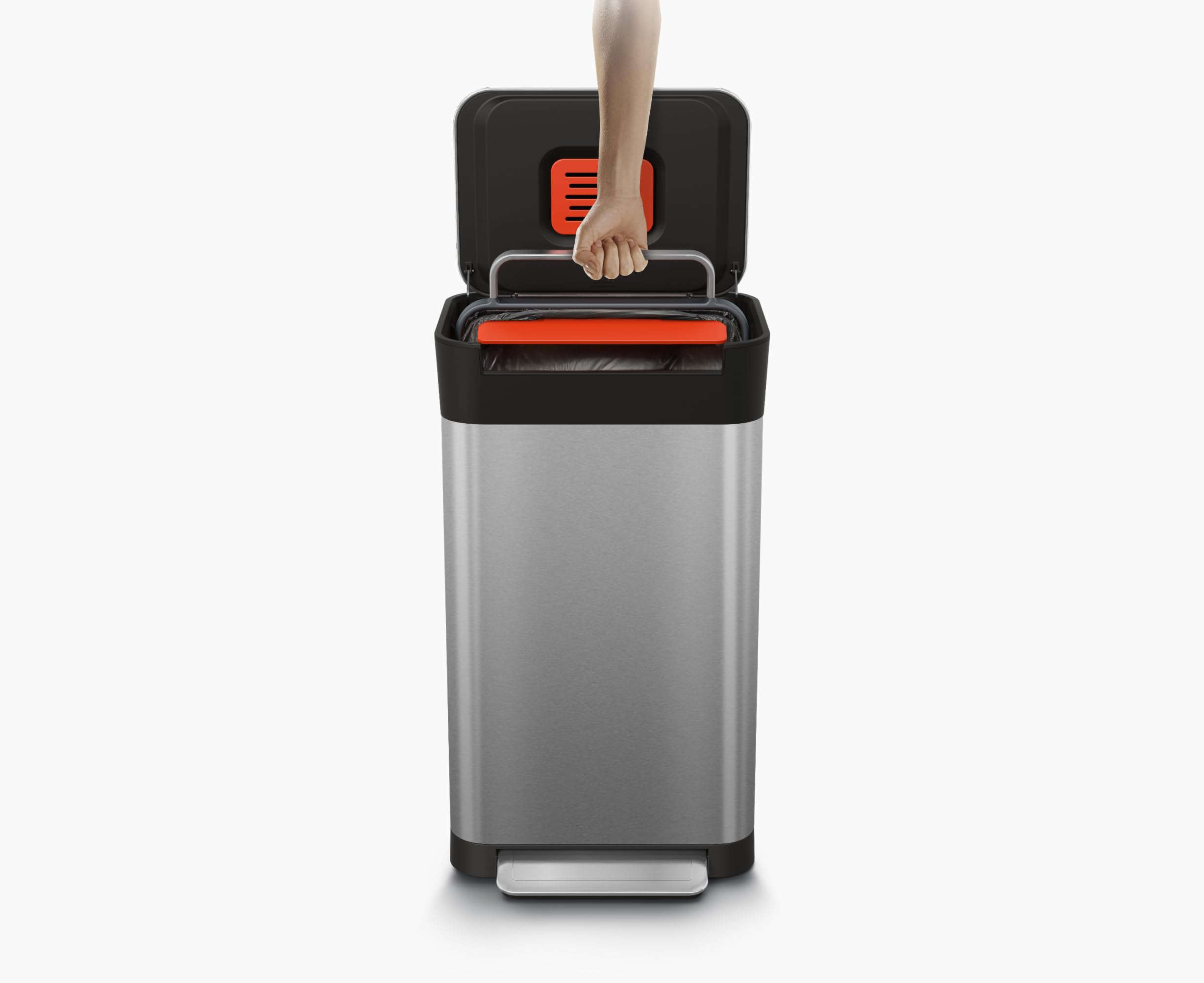 joseph-joseph-intelligent-waste-titan-m-llkompressor-30-l-edelstahl-m-lleimer-mi image 2