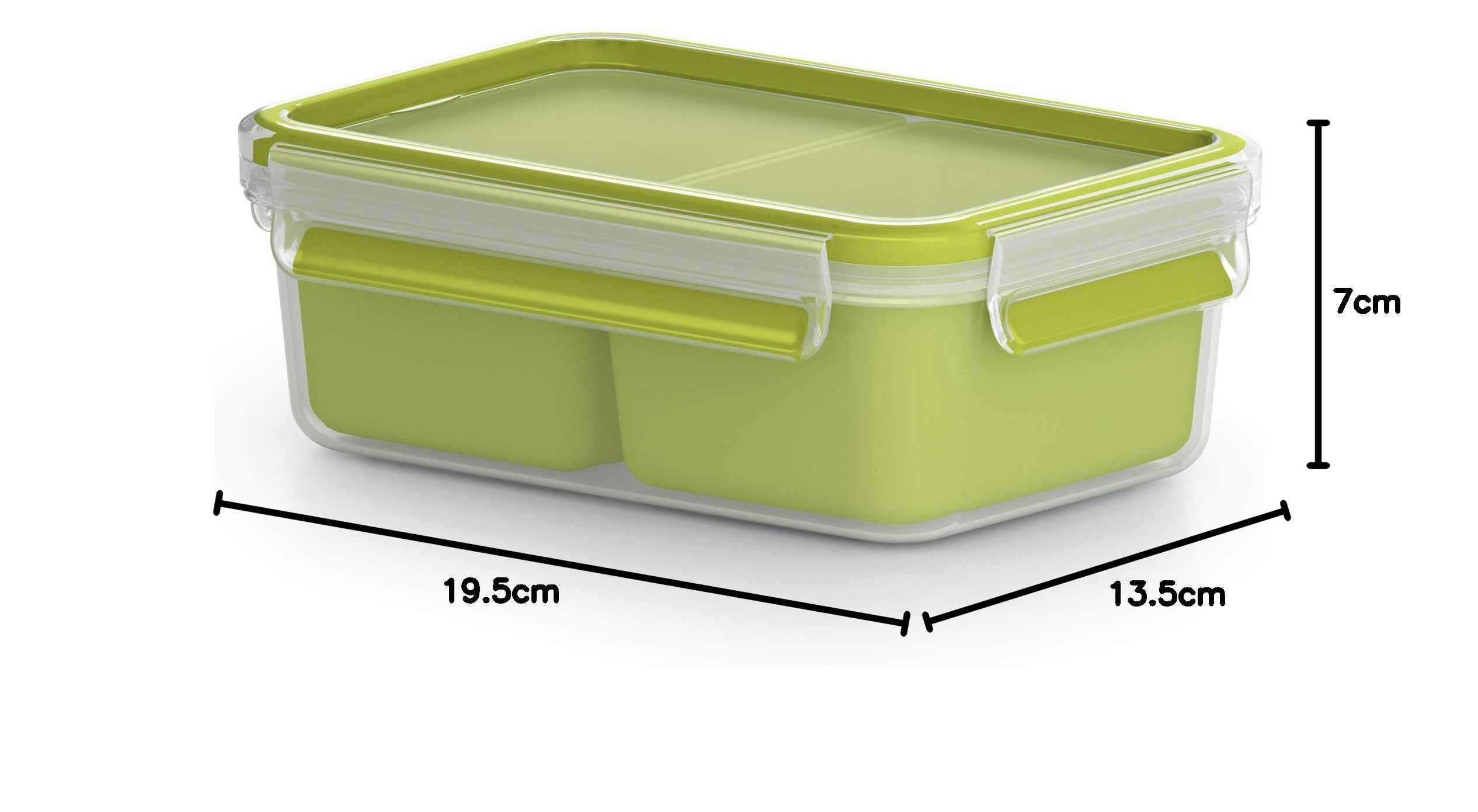 emsa-clip-go-brotdose-1-l-mit-2-eins-tzen-100-dicht-mit-frischedichtung-transpar image 6