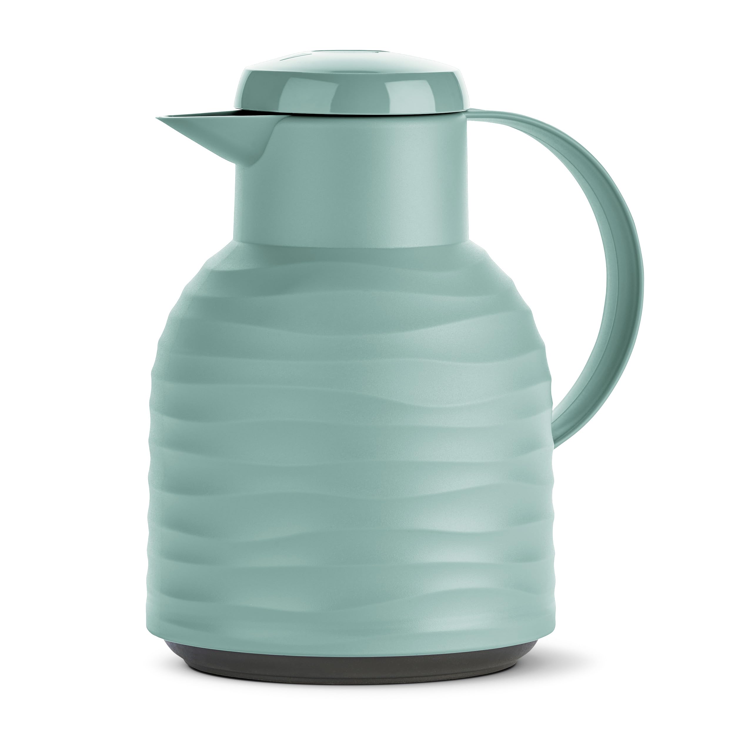 emsa-samba-wave-isolierkanne-1-liter-mit-quick-press-verschluss-glaskolben-12h-h image 1