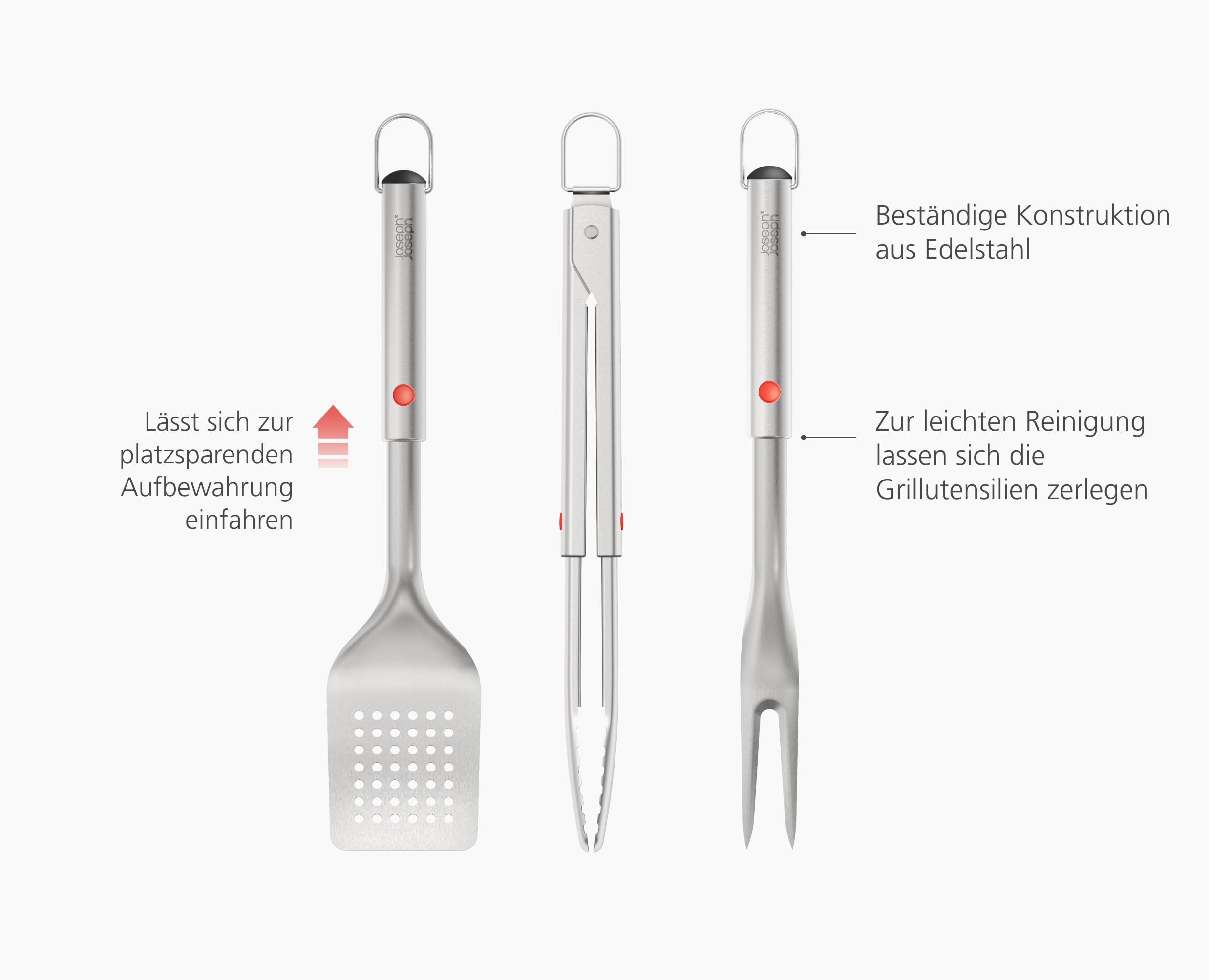 joseph-joseph-grillout-3-teiliges-bbq-utensilien-set-edelstahl-wender-zange-gabe image 4