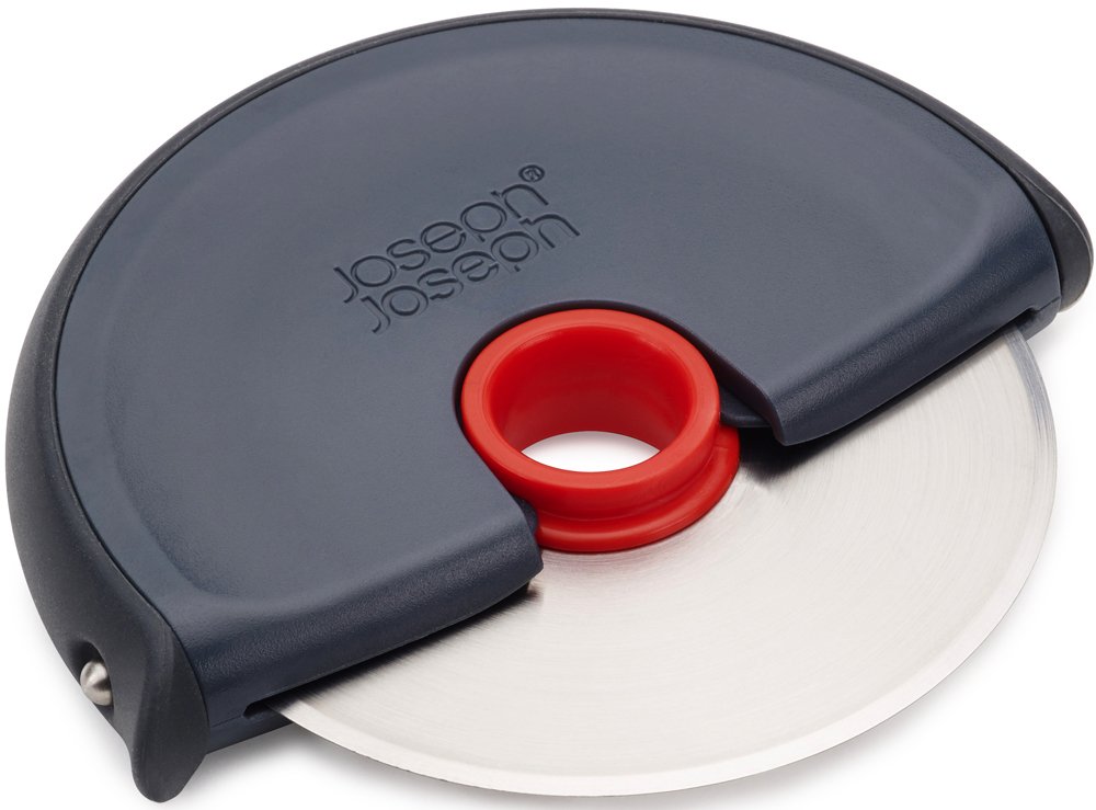 joseph-joseph-disc-compact-pizzaschneider-mit-edelstahlklinge-abnehmbar-silikong image 2