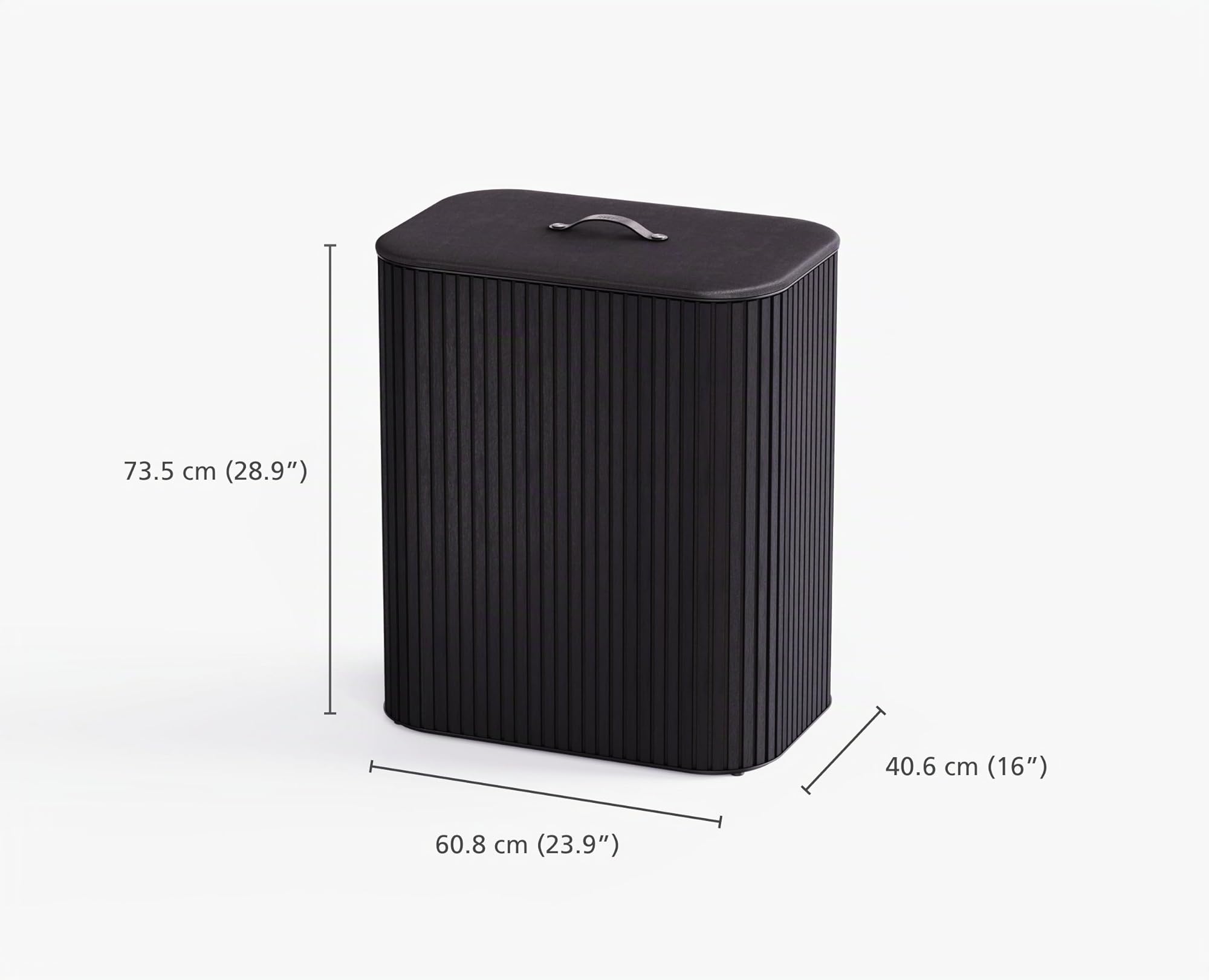 joseph-joseph-tota-luxe-90l-w-schekorb-schwarz-doppelter-w-schesammler-mit-2-f-c image 3