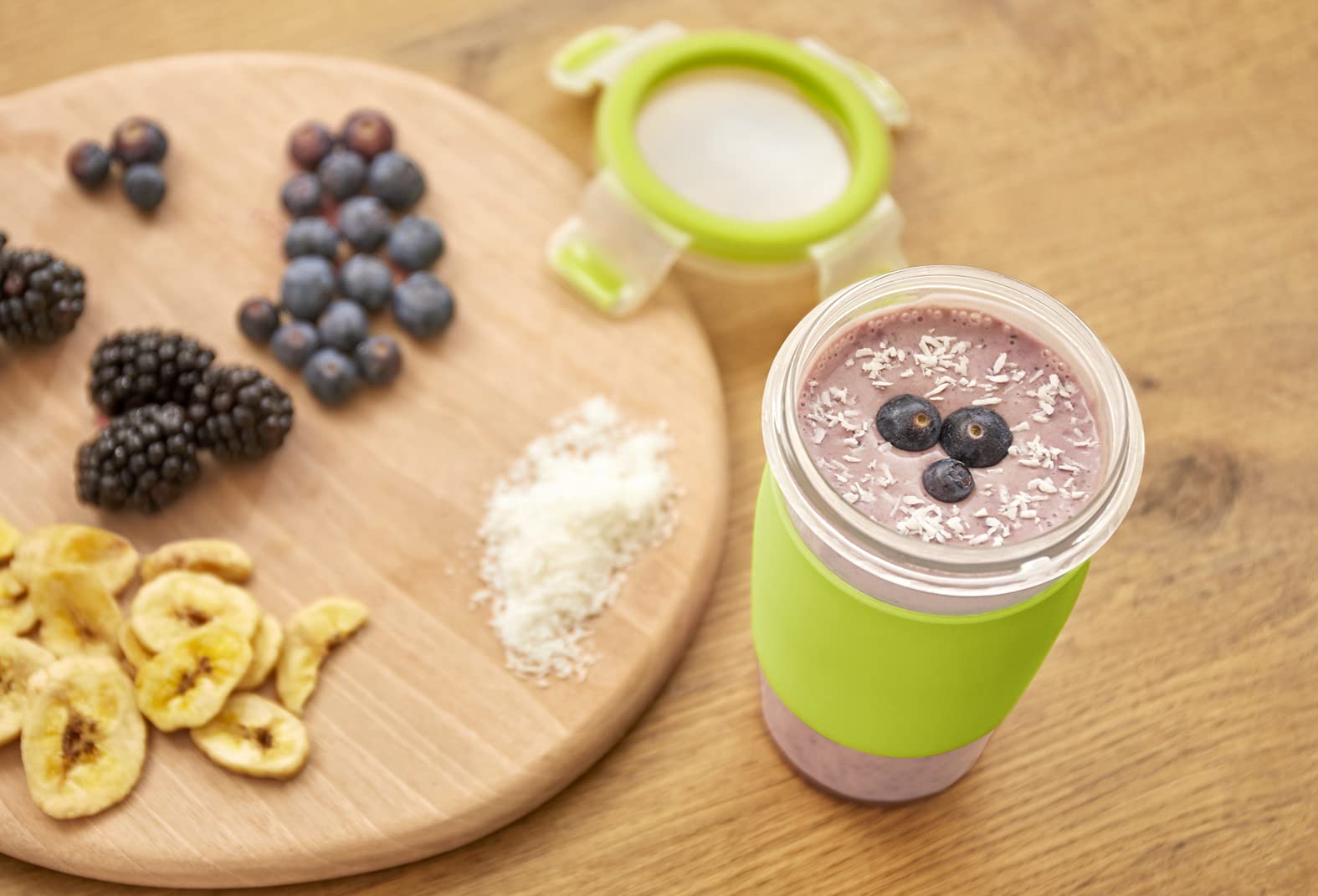 emsa-clip-go-smoothiebecher-0-45-l-rund-100-dicht-mit-frischedichtung-transparen image 3