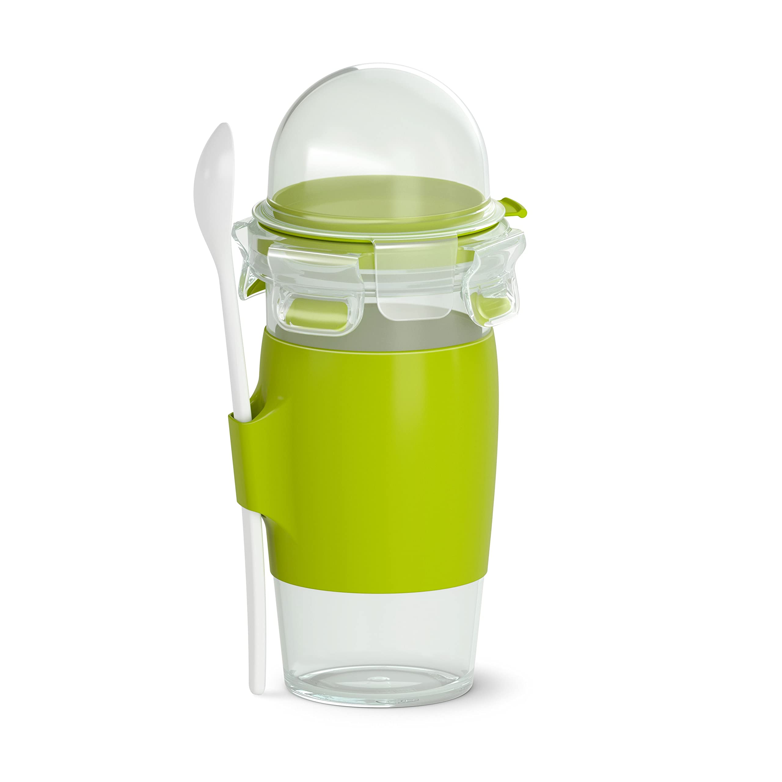 emsa-clip-go-yoghurtbecher-0-45-l-rund-mit-l-ffel-und-topping-fach-100-auslaufsi image 1
