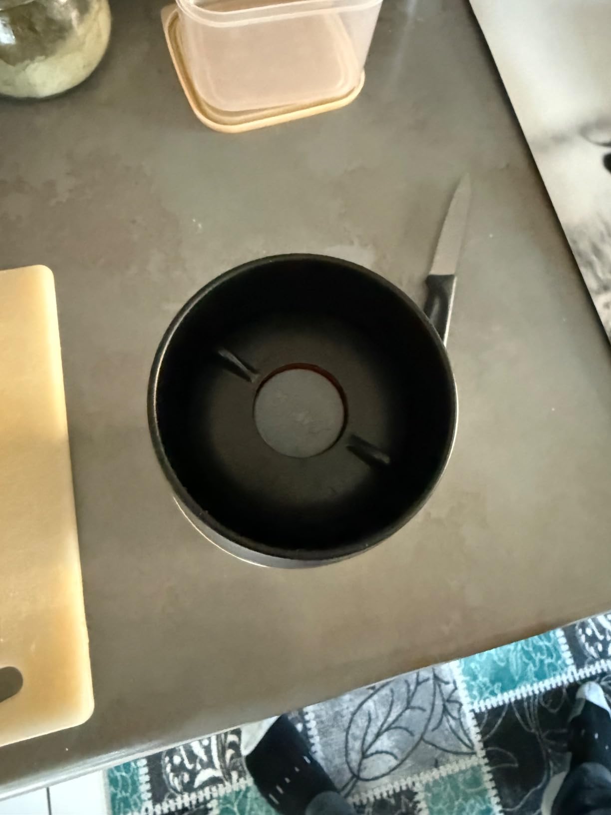 Leckte anfangs