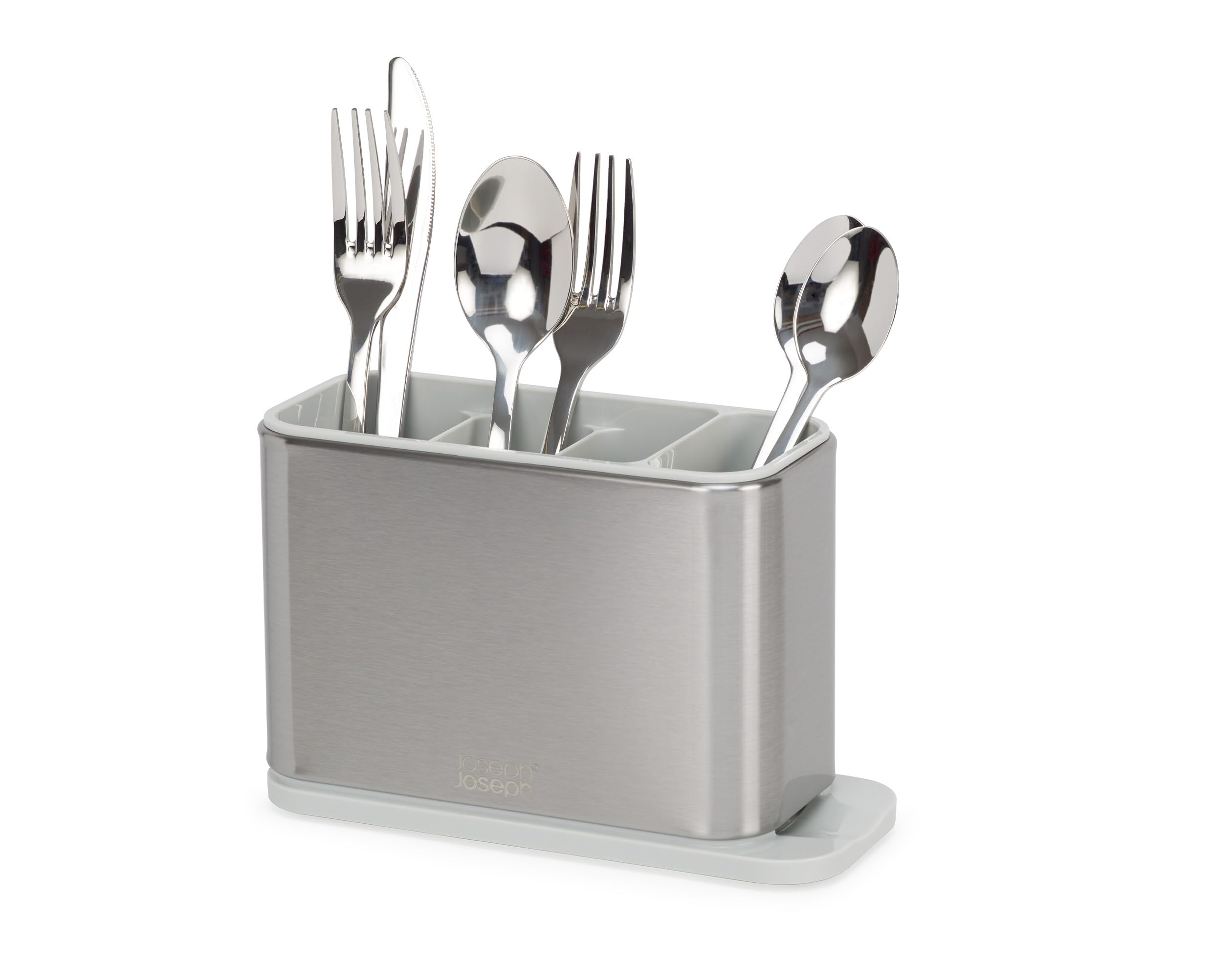 joseph-joseph-surface-besteckkasten-mit-abtropfbeh-lter-aus-edelstahl-f-r-die-sp image 1