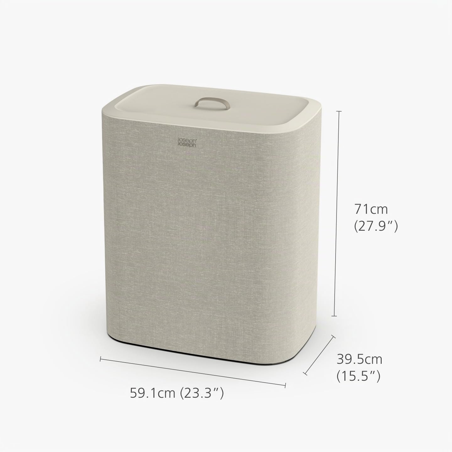 joseph-joseph-tota-trio-90-liter-w-schesortierer-mit-deckel-ecru-beige-3-herausn image 3