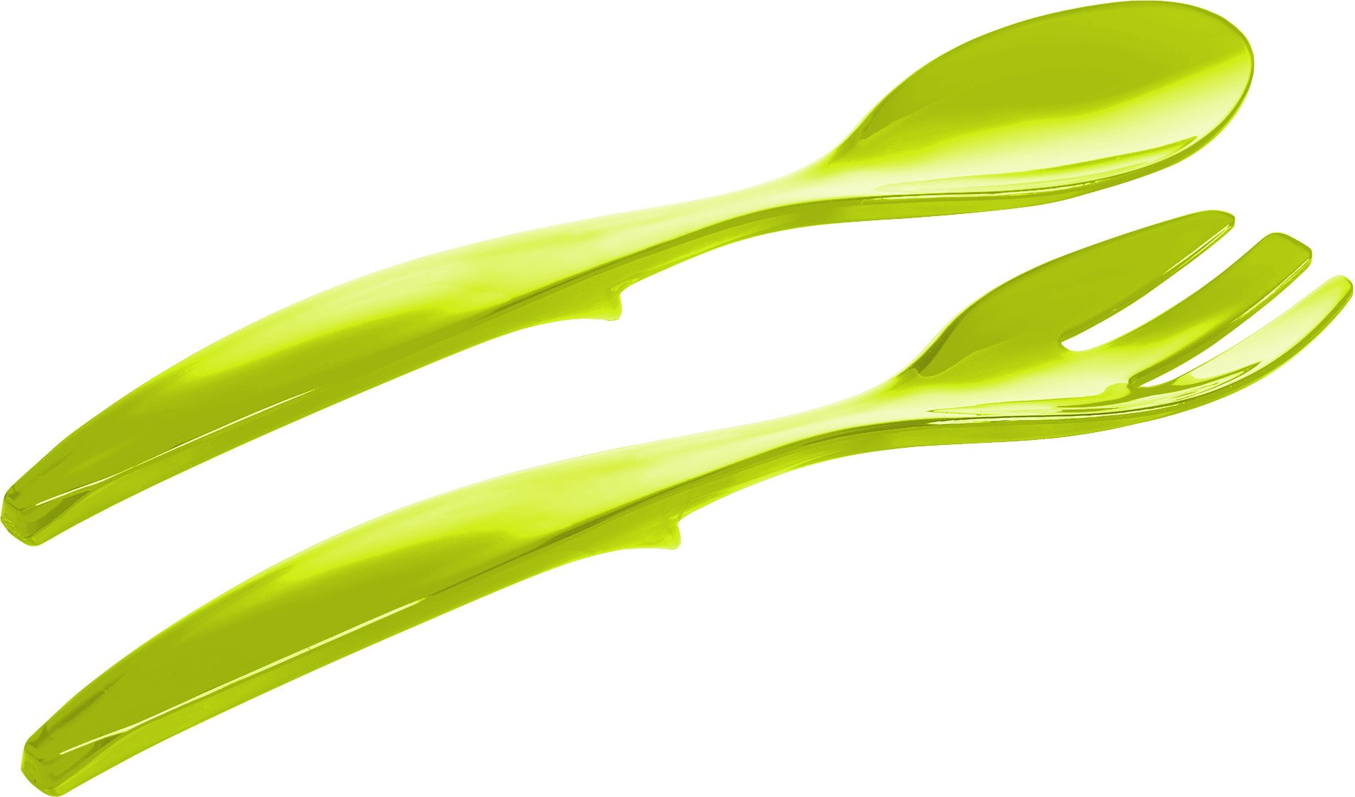 emsa-vienna-salatbesteck-2-teilig-kunststoff-30-cm-hellgr-n-mit-haken-an-der-r-c image 1