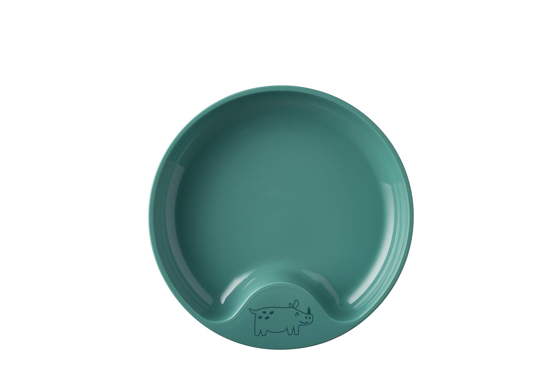 mepal-mio-kinderlernteller-sp-lmaschinengeeignet-bpa-frei-deep-turquoise image 1