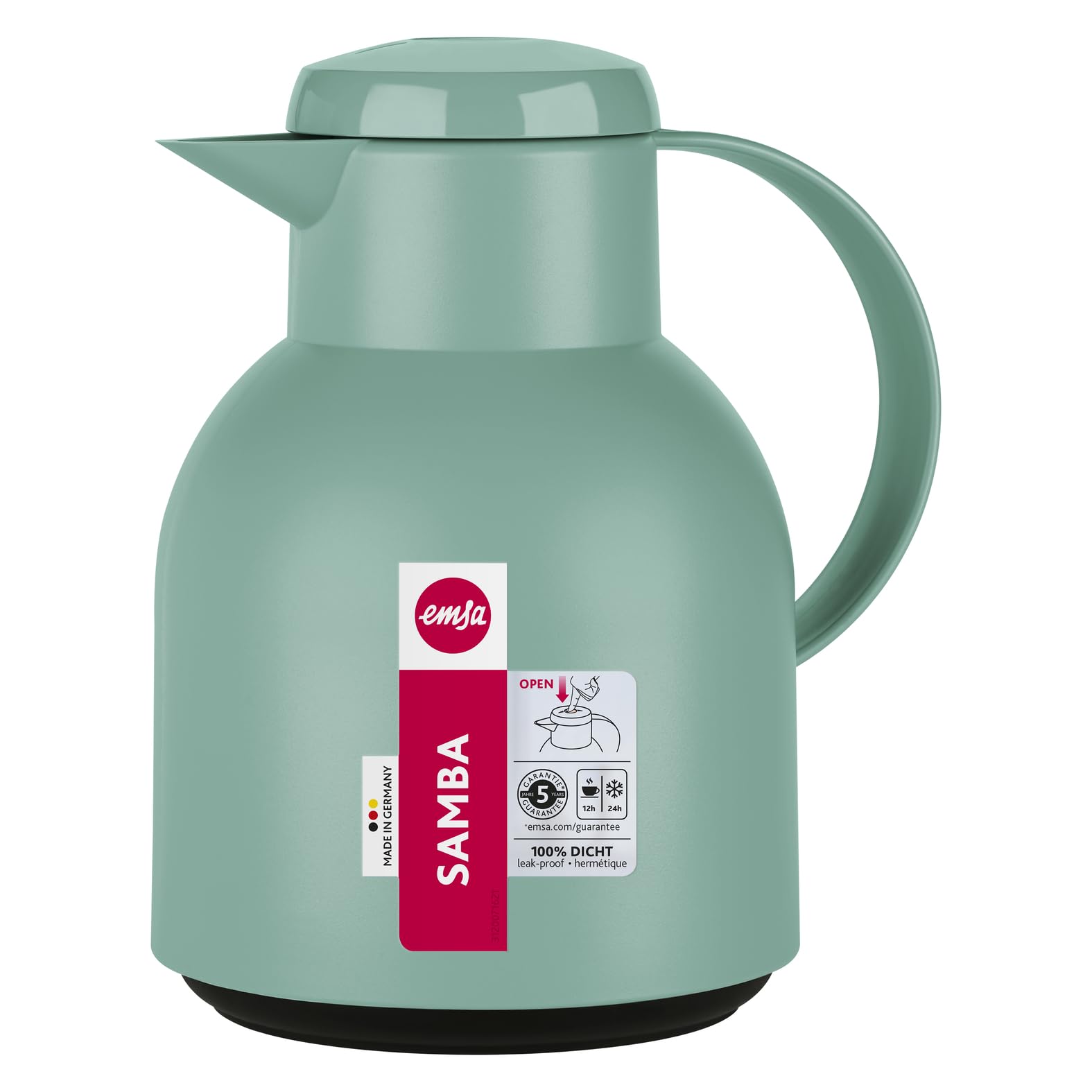 emsa-samba-f40102-isolierkanne-1-liter-quick-press-verschluss-100-dicht-12h-hei- image 8