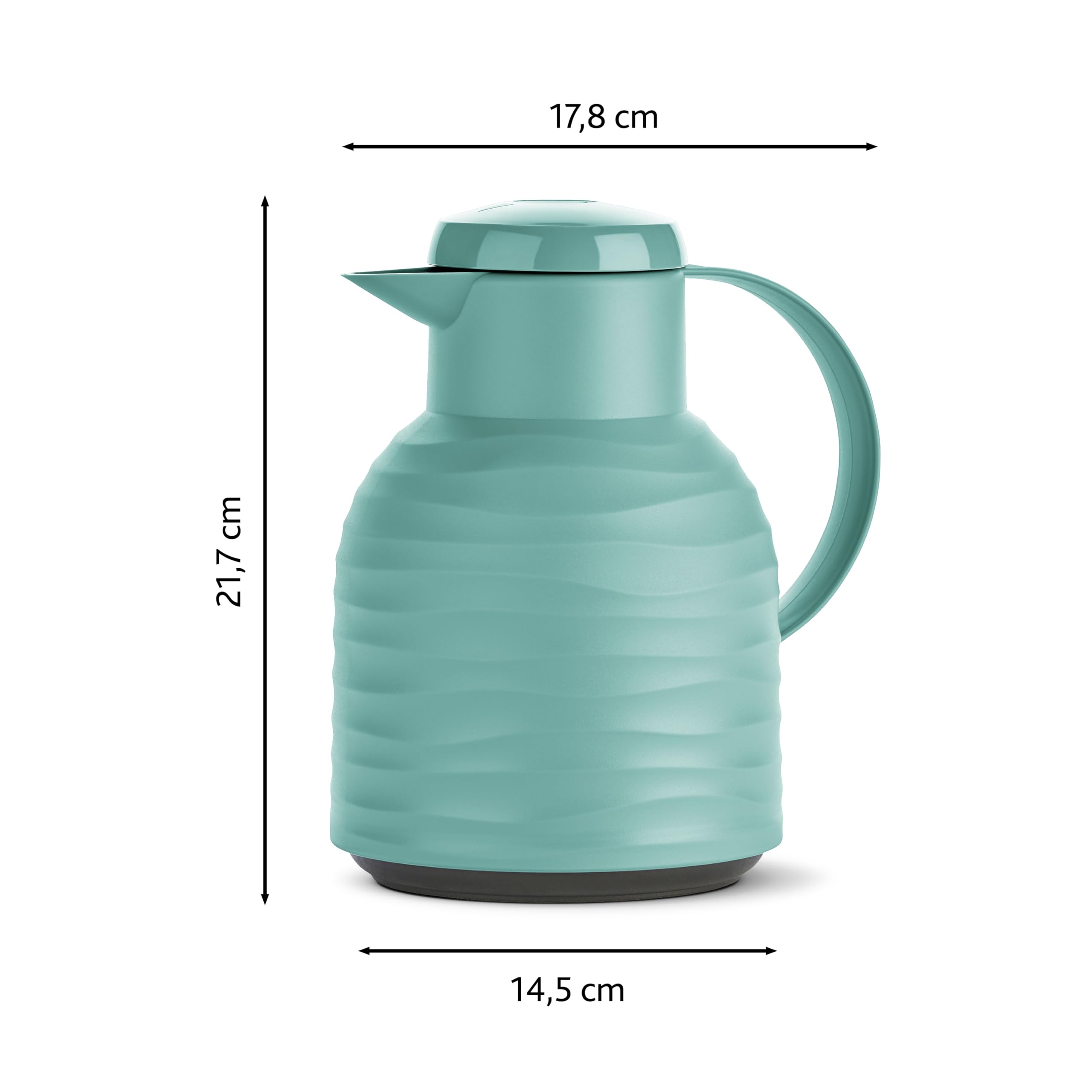 emsa-samba-wave-isolierkanne-1-liter-mit-quick-press-verschluss-glaskolben-12h-h image 6
