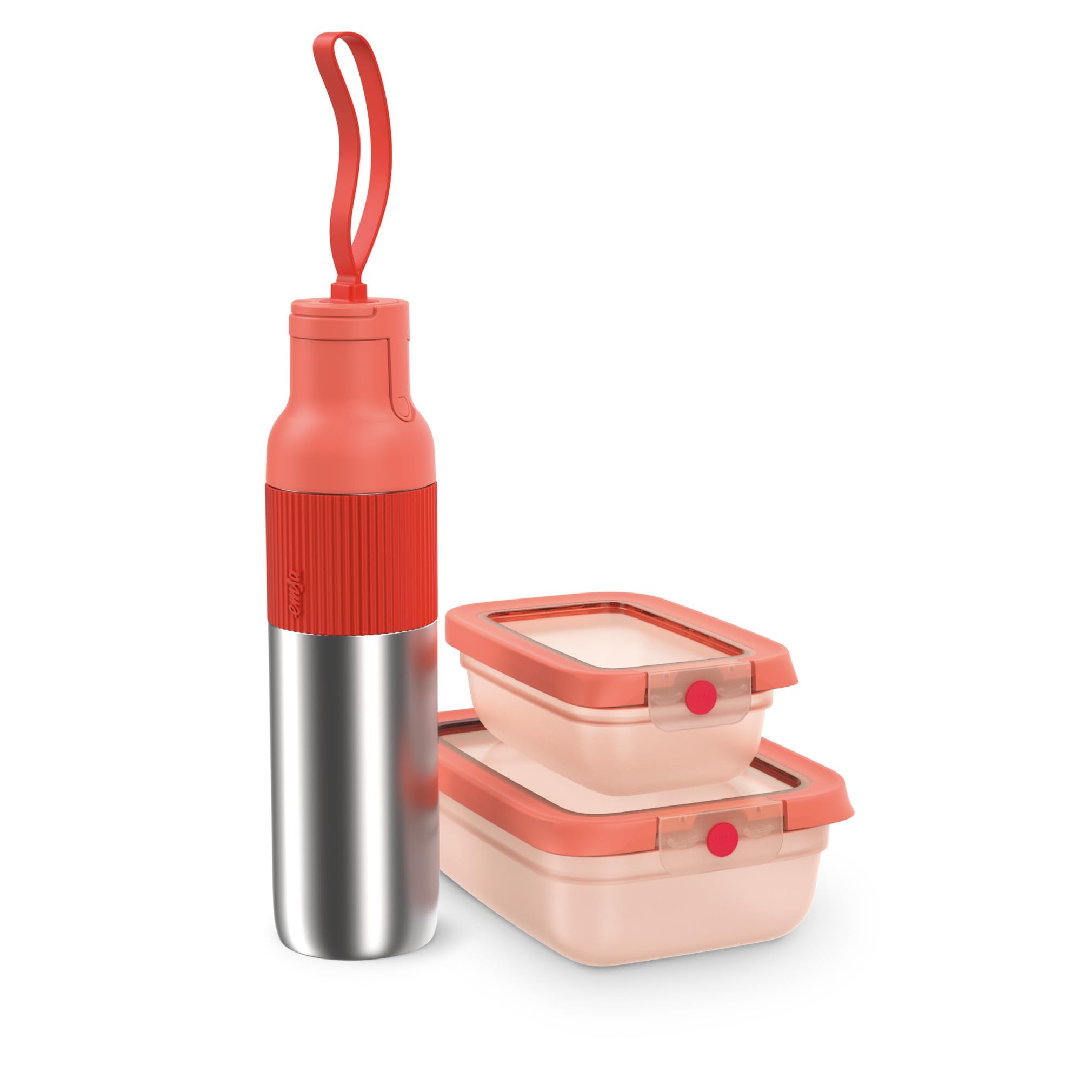 emsa-oneclick-beyou-travel-set-100-auslaufsicher-flip-bottle-0-7-l-food-storage- image 1