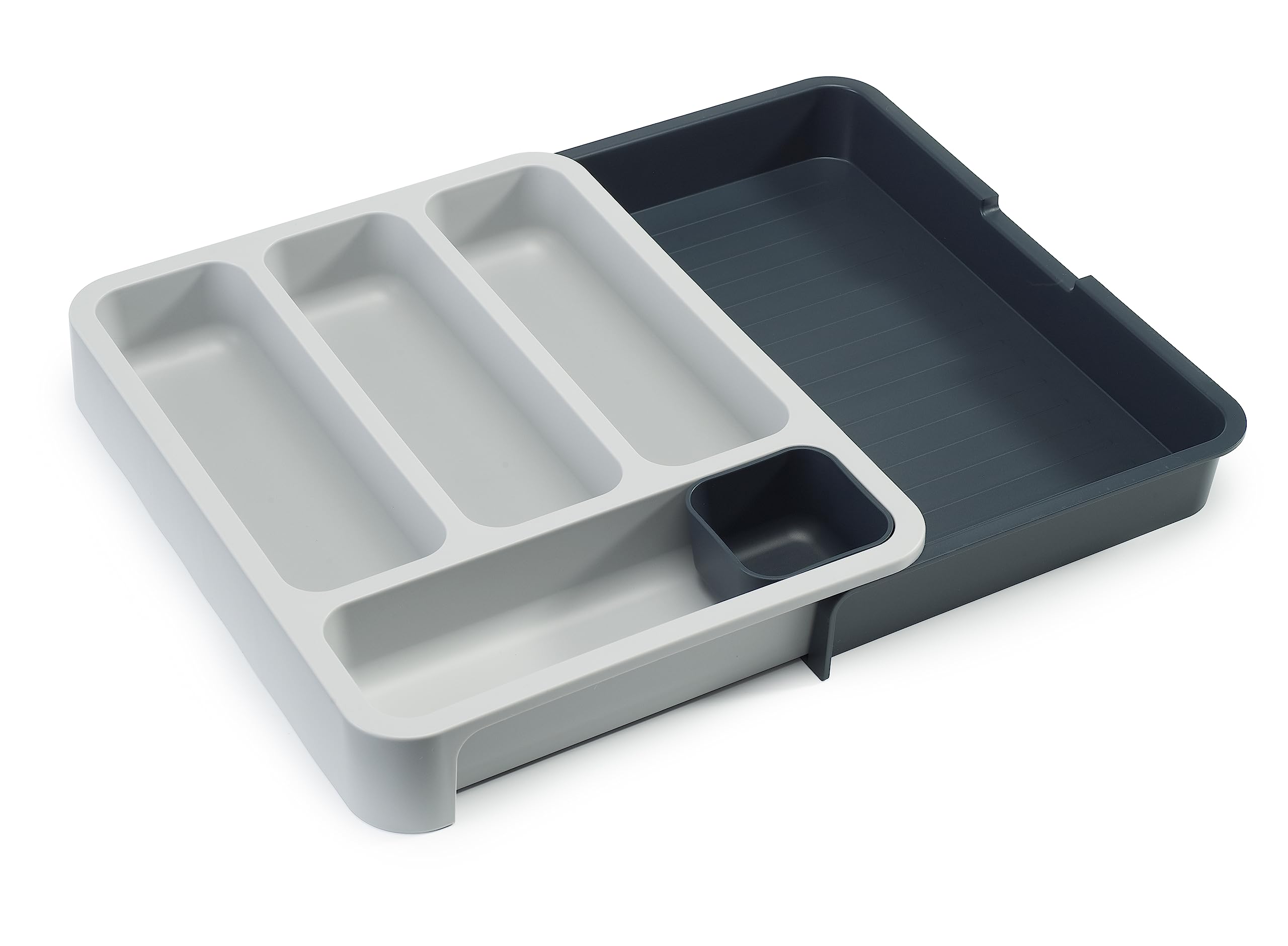 joseph-joseph-drawerstore-besteckkasten-grau-grau-verstellbares-bestecktablett-2 image 2