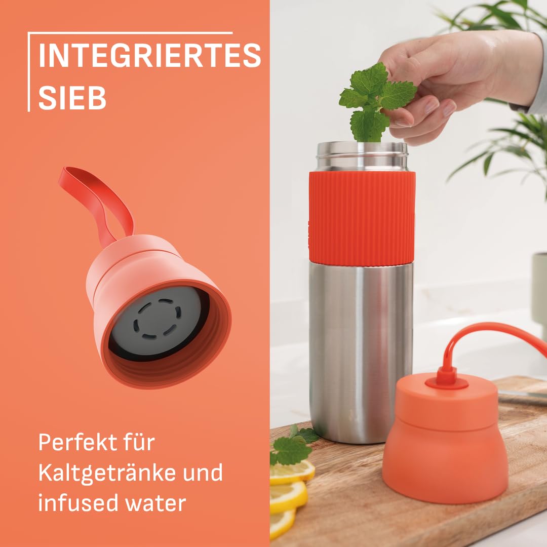 emsa-beyou-twist-isolier-trinkflasche-0-7-l-mit-integriertem-sieb-und-trageband- image 6