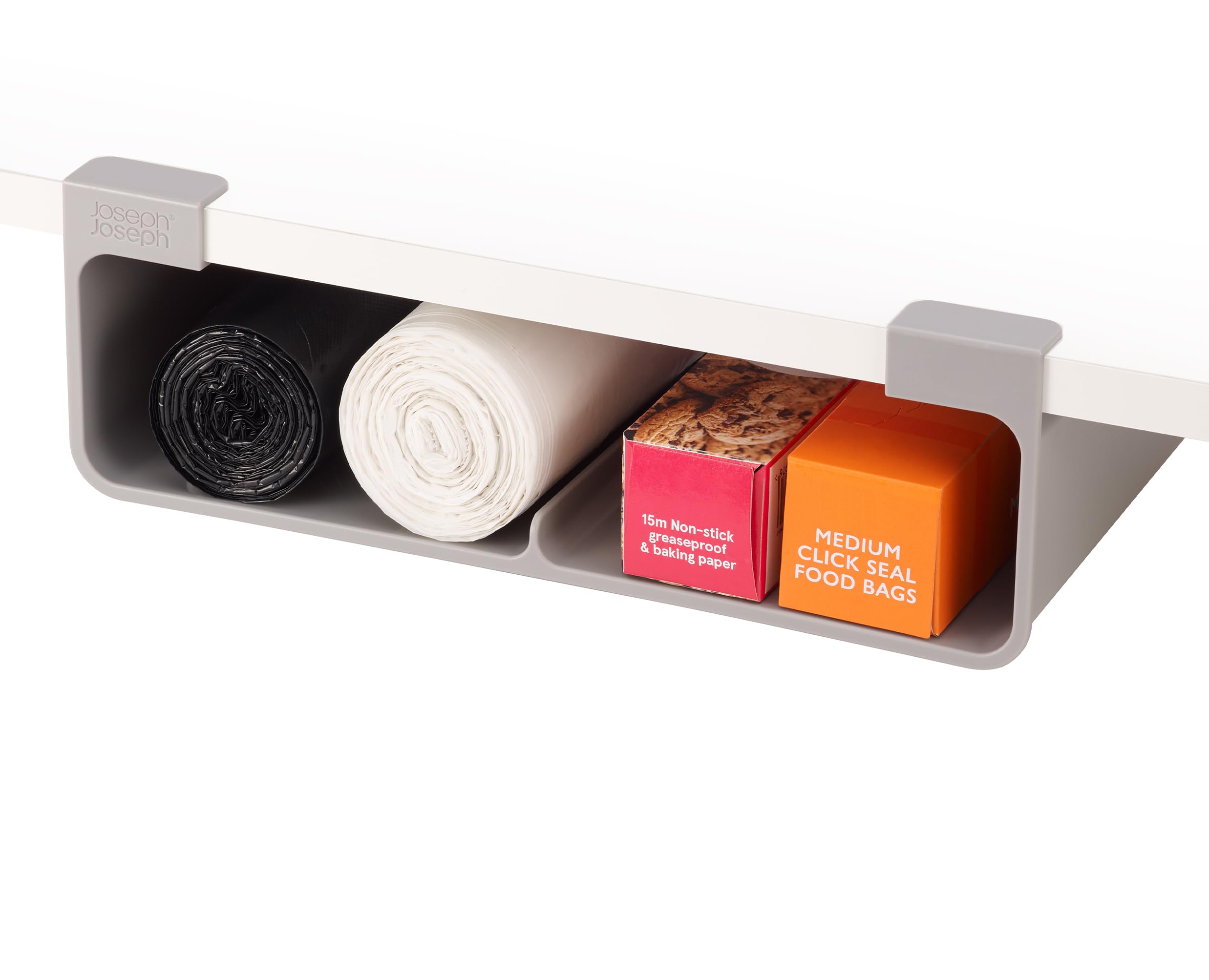 joseph-joseph-cupboardstore-unter-regal-organizer-f-r-gro-e-rollen-und-schachtel image 1