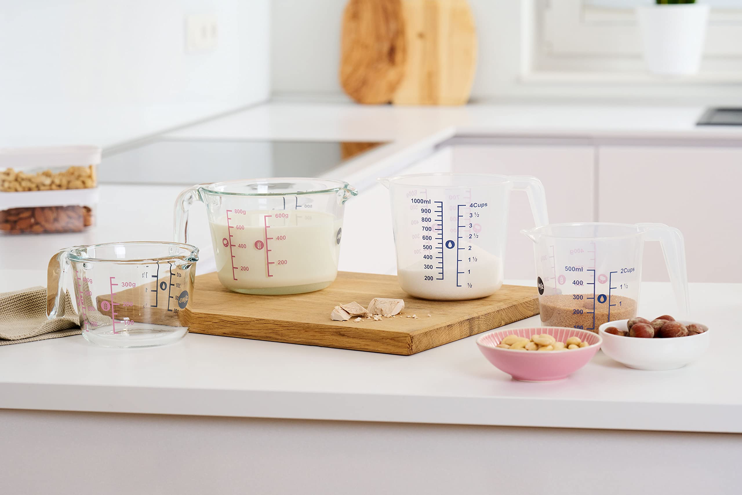 emsa-prep-bake-glas-messbecher-1-liter-2-skalen-f-r-feste-und-fl-ssige-zutaten-a image 5