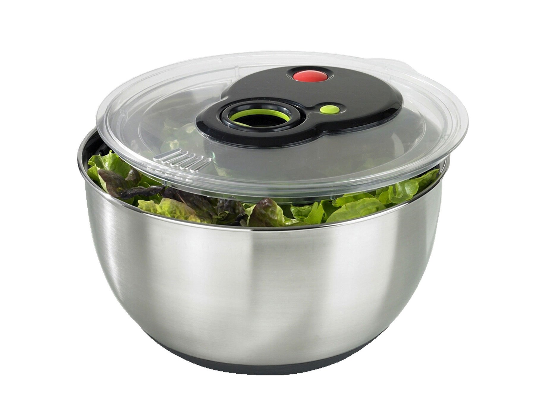 emsa-513441-turboline-edelstahl-salatschleuder-4-5-liter-mit-turboknopf-edelstah image 1