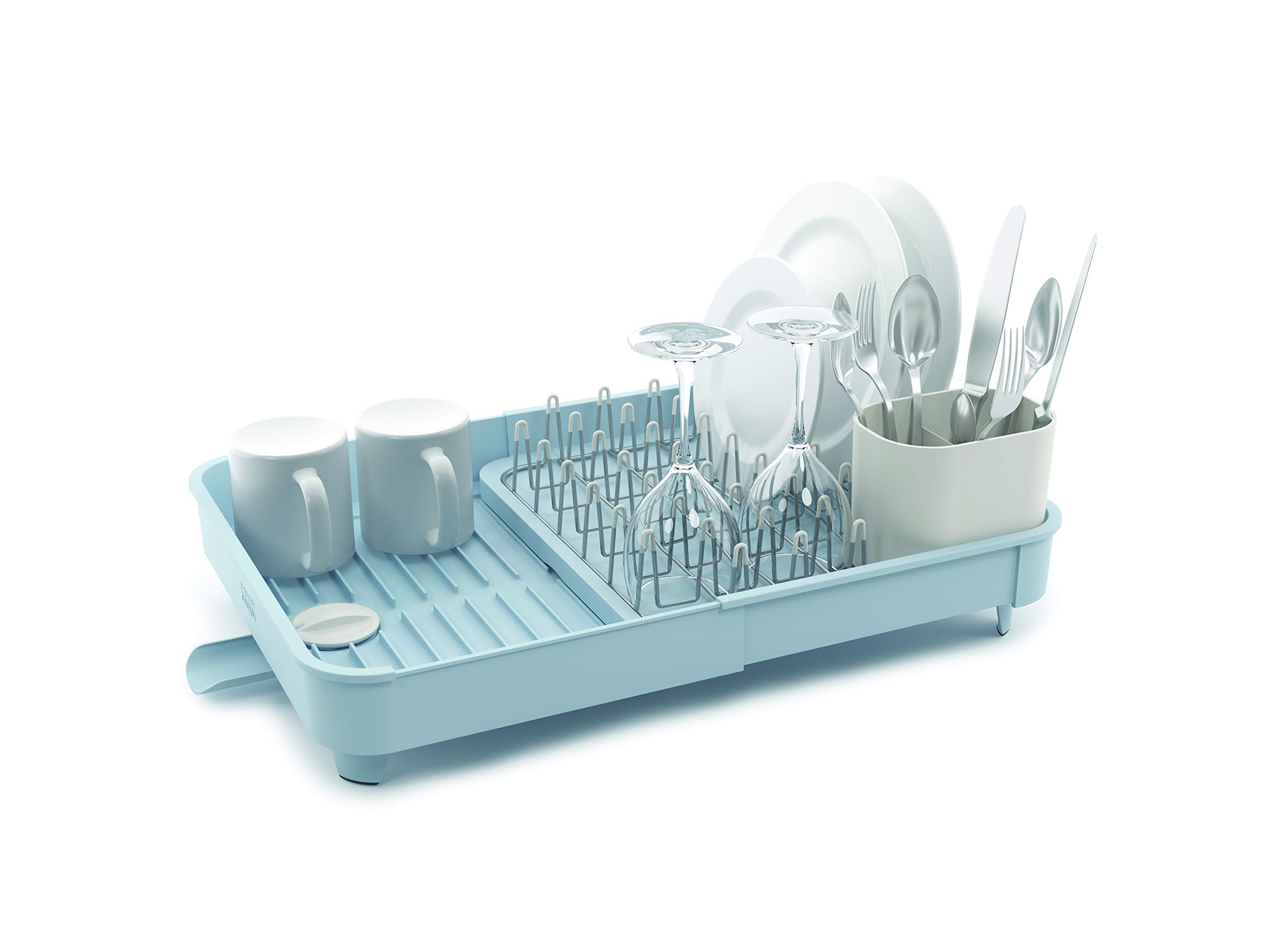 joseph-joseph-extend-ausziehbares-abtropfgestell-mit-besteckhalter-und-schwenkba image 8