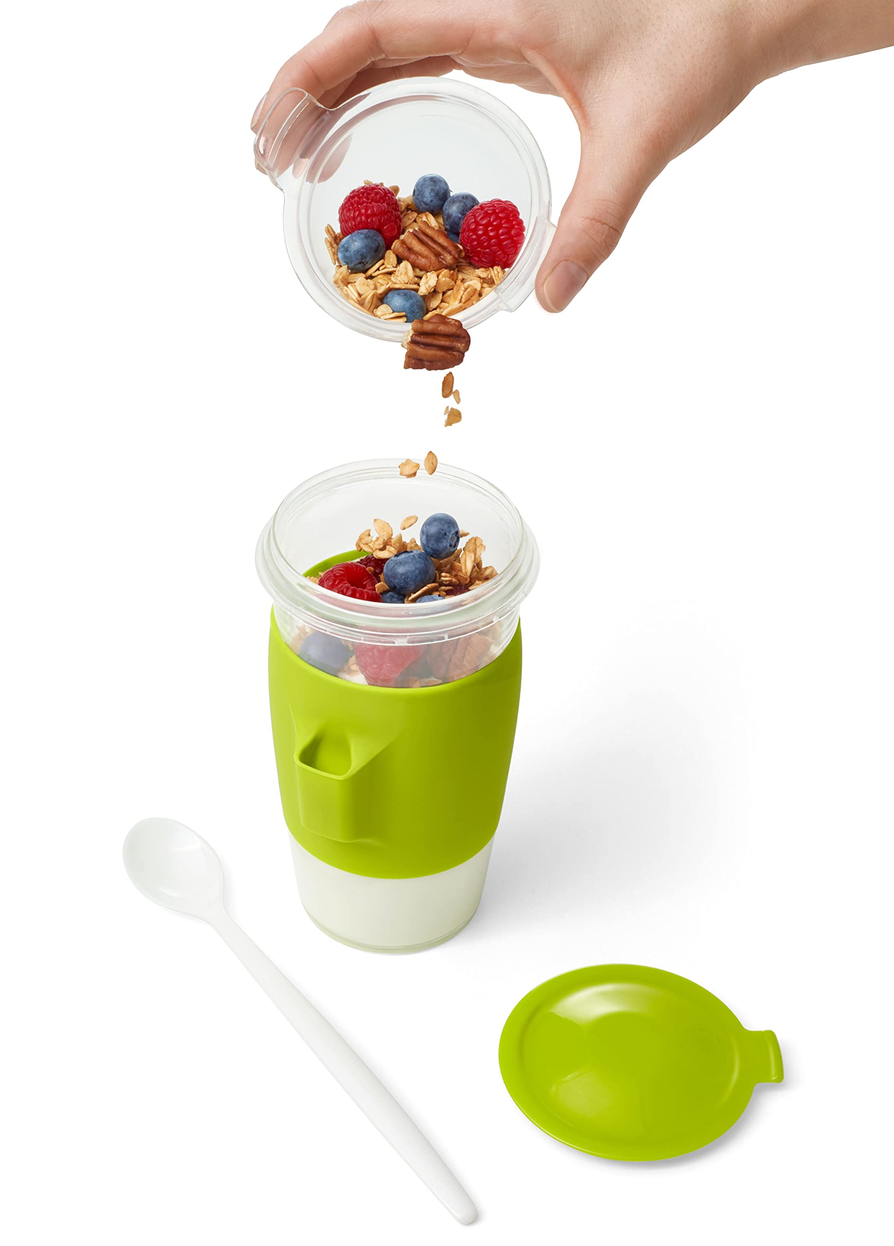emsa-clip-go-yoghurtbecher-0-45-l-rund-mit-l-ffel-und-topping-fach-100-auslaufsi image 8